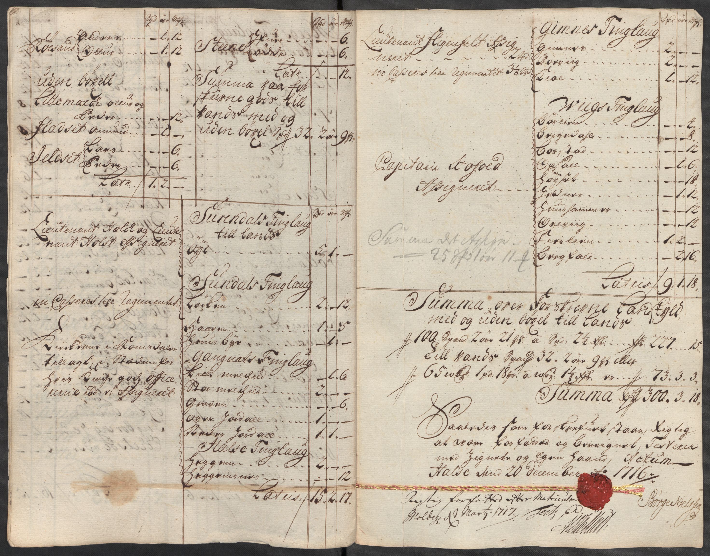 Rentekammeret inntil 1814, Reviderte regnskaper, Fogderegnskap, RA/EA-4092/R56/L3749: Fogderegnskap Nordmøre, 1716, p. 126