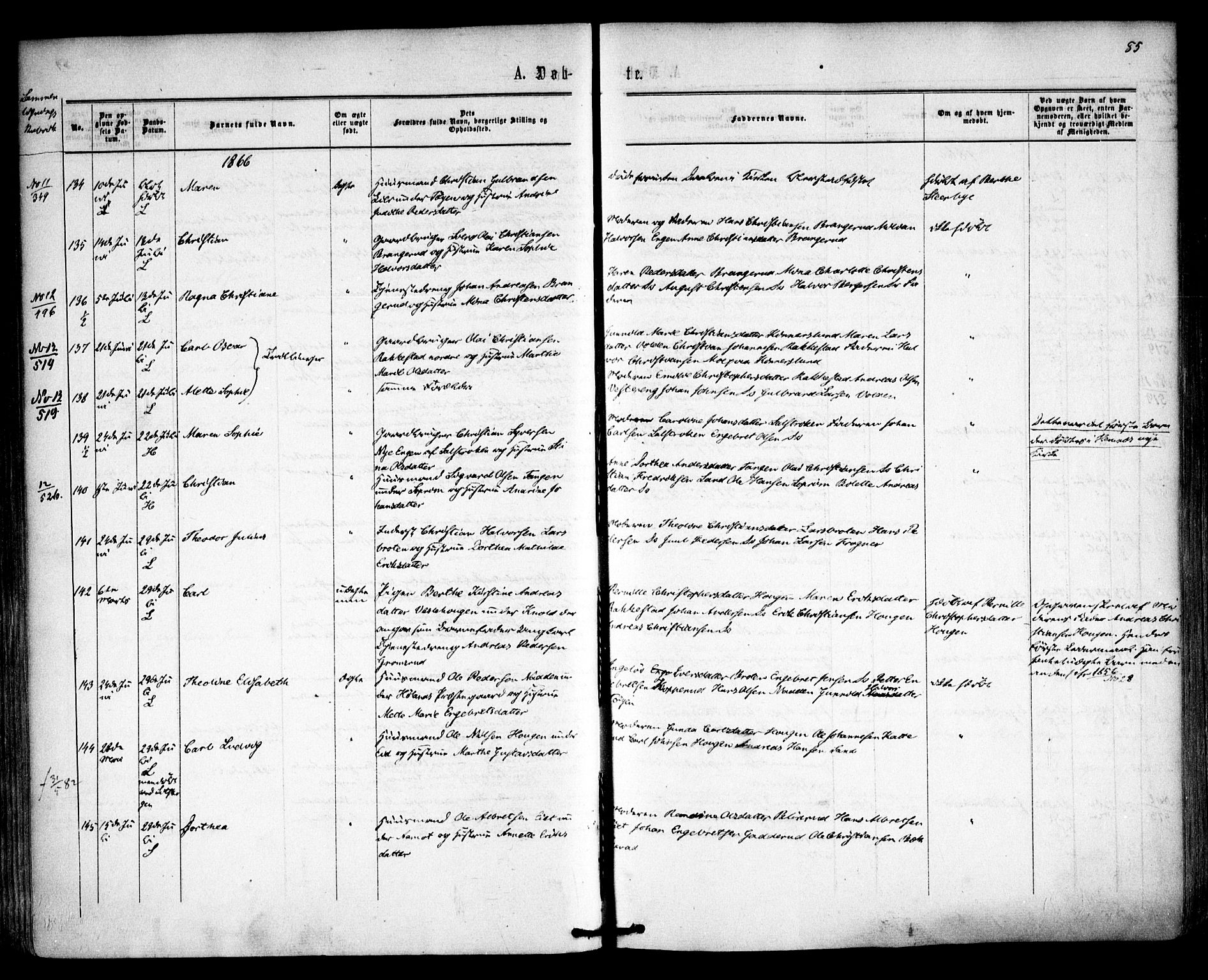 Høland prestekontor Kirkebøker, SAO/A-10346a/F/Fa/L0011: Parish register (official) no. I 11, 1862-1869, p. 85