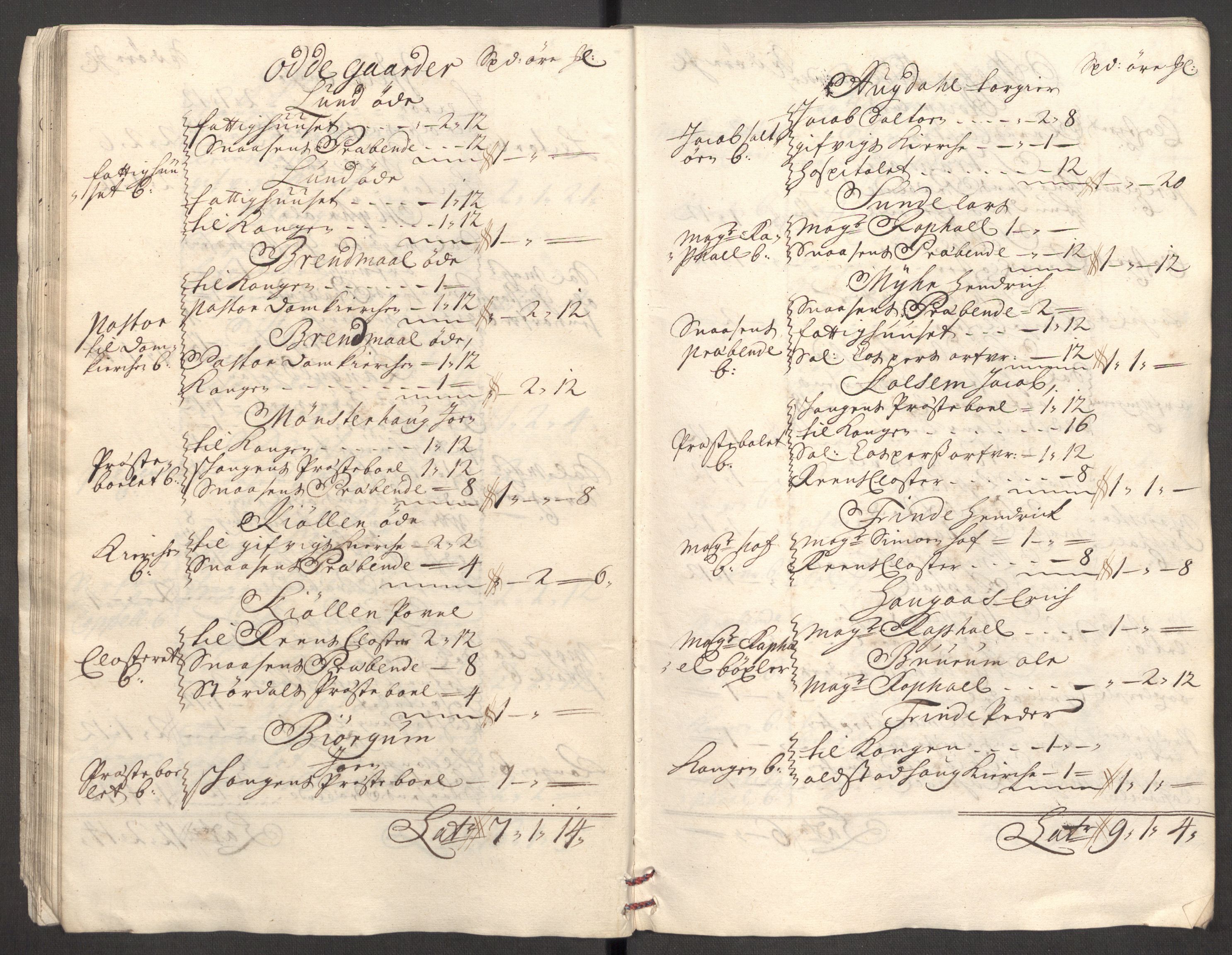 Rentekammeret inntil 1814, Reviderte regnskaper, Fogderegnskap, AV/RA-EA-4092/R62/L4199: Fogderegnskap Stjørdal og Verdal, 1709, p. 44