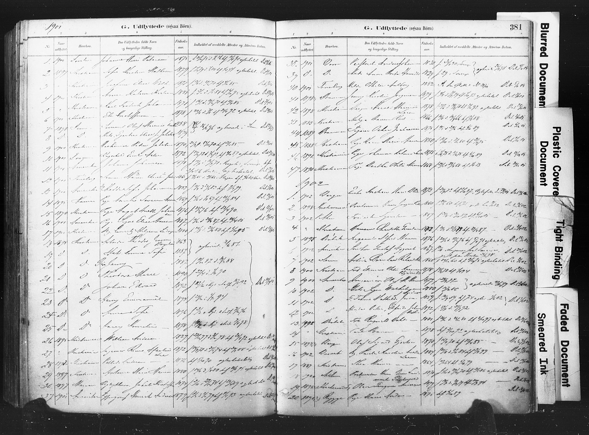 Horten kirkebøker, AV/SAKO-A-348/F/Fa/L0005: Parish register (official) no. 5, 1896-1904, p. 381