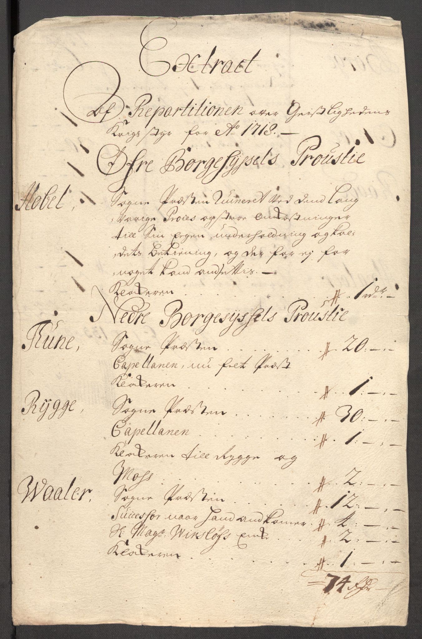 Rentekammeret inntil 1814, Reviderte regnskaper, Fogderegnskap, RA/EA-4092/R04/L0143: Fogderegnskap Moss, Onsøy, Tune, Veme og Åbygge, 1718, p. 54