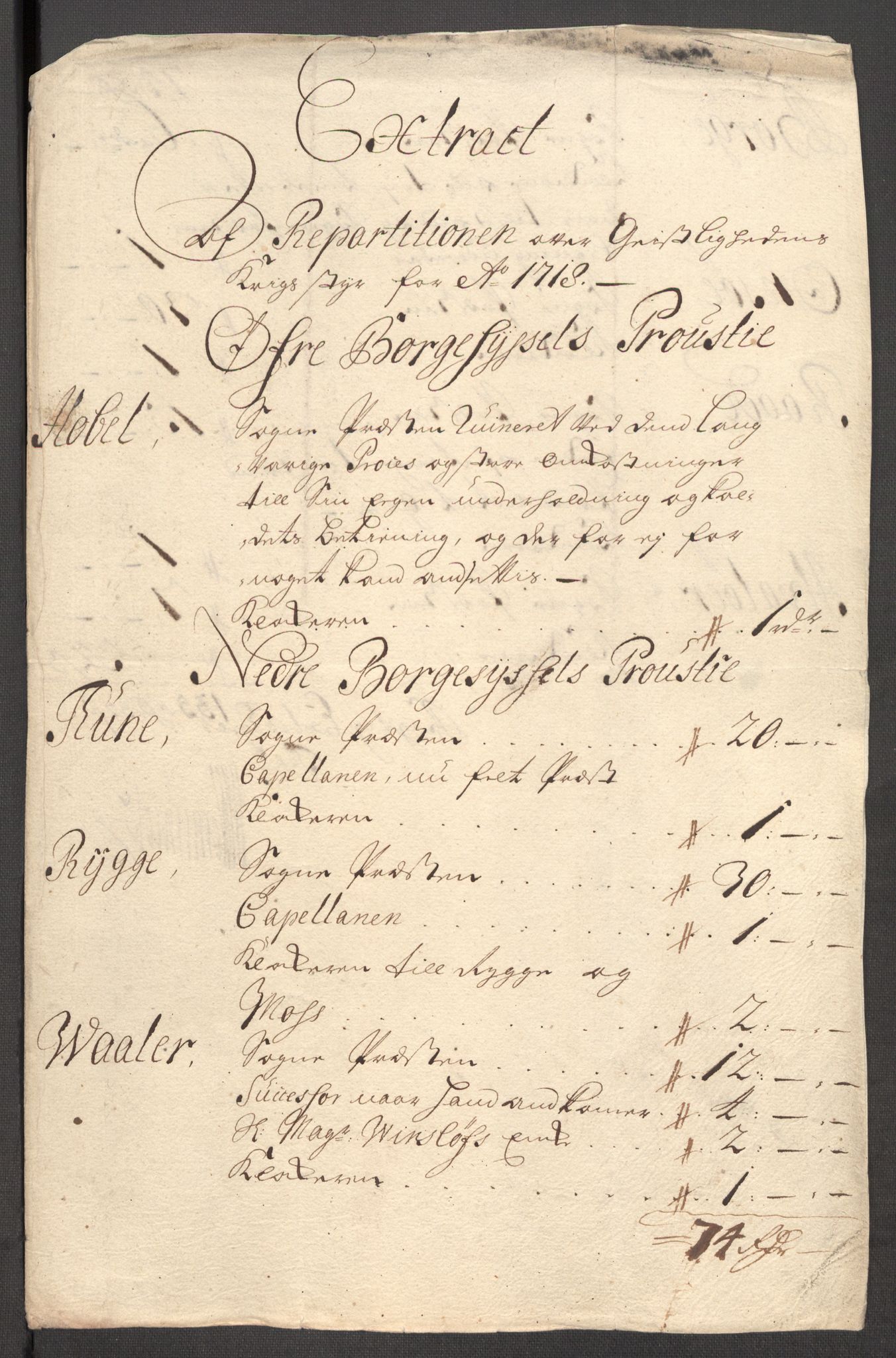 Rentekammeret inntil 1814, Reviderte regnskaper, Fogderegnskap, AV/RA-EA-4092/R04/L0143: Fogderegnskap Moss, Onsøy, Tune, Veme og Åbygge, 1718, p. 54