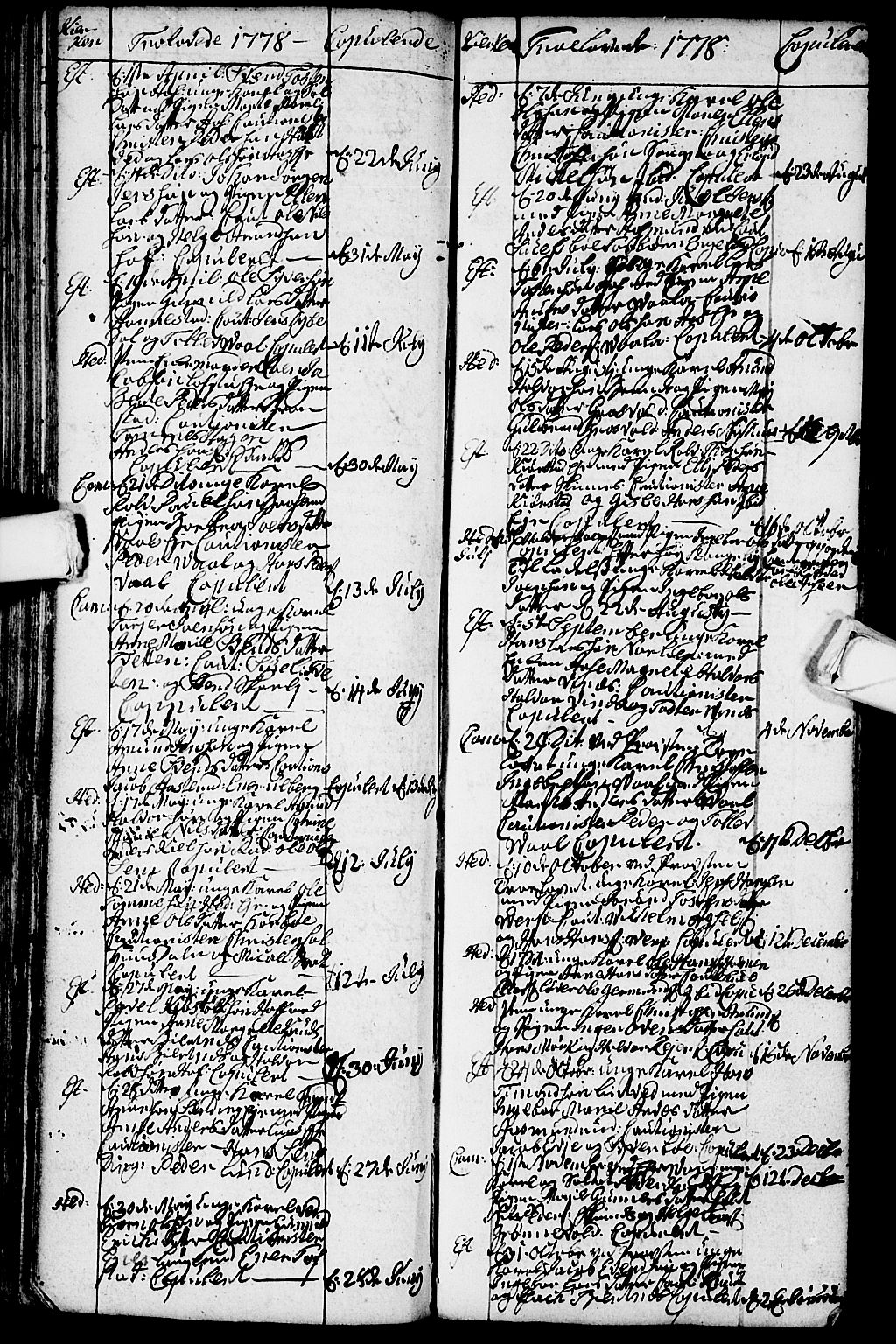 Sandsvær kirkebøker, SAKO/A-244/G/Ga/L0001: Parish register (copy) no. I 1, 1775-1786