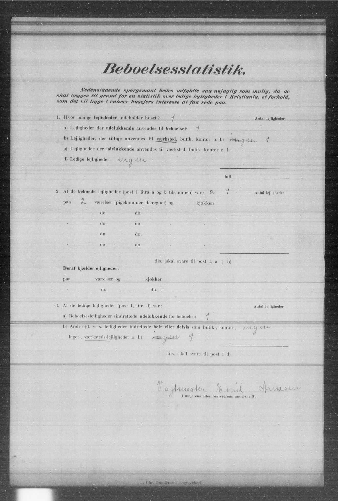 OBA, Municipal Census 1902 for Kristiania, 1902, p. 11562