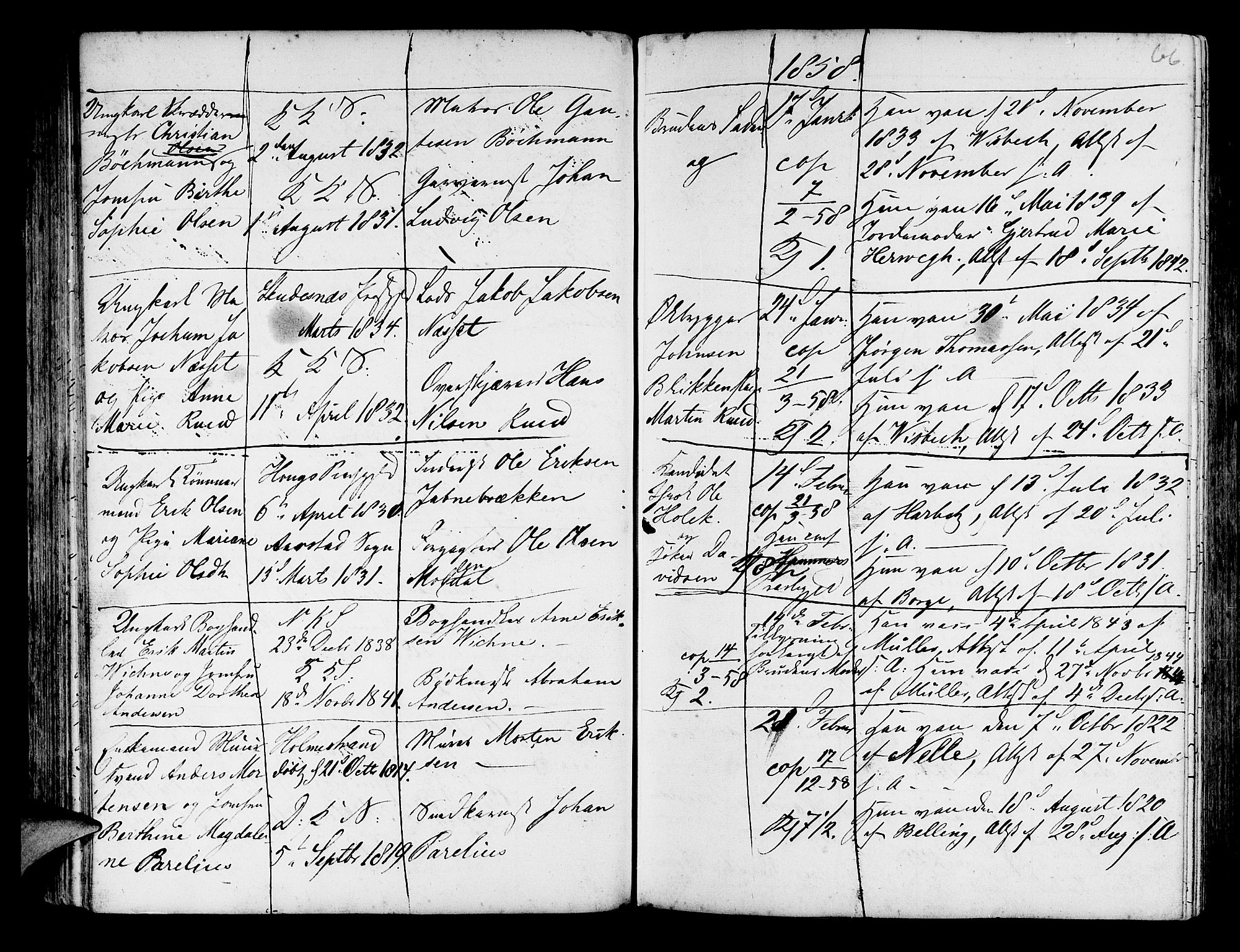 Korskirken sokneprestembete, AV/SAB-A-76101/H/Haa/L0009: Parish register (official) no. A 9, 1743-1861, p. 66