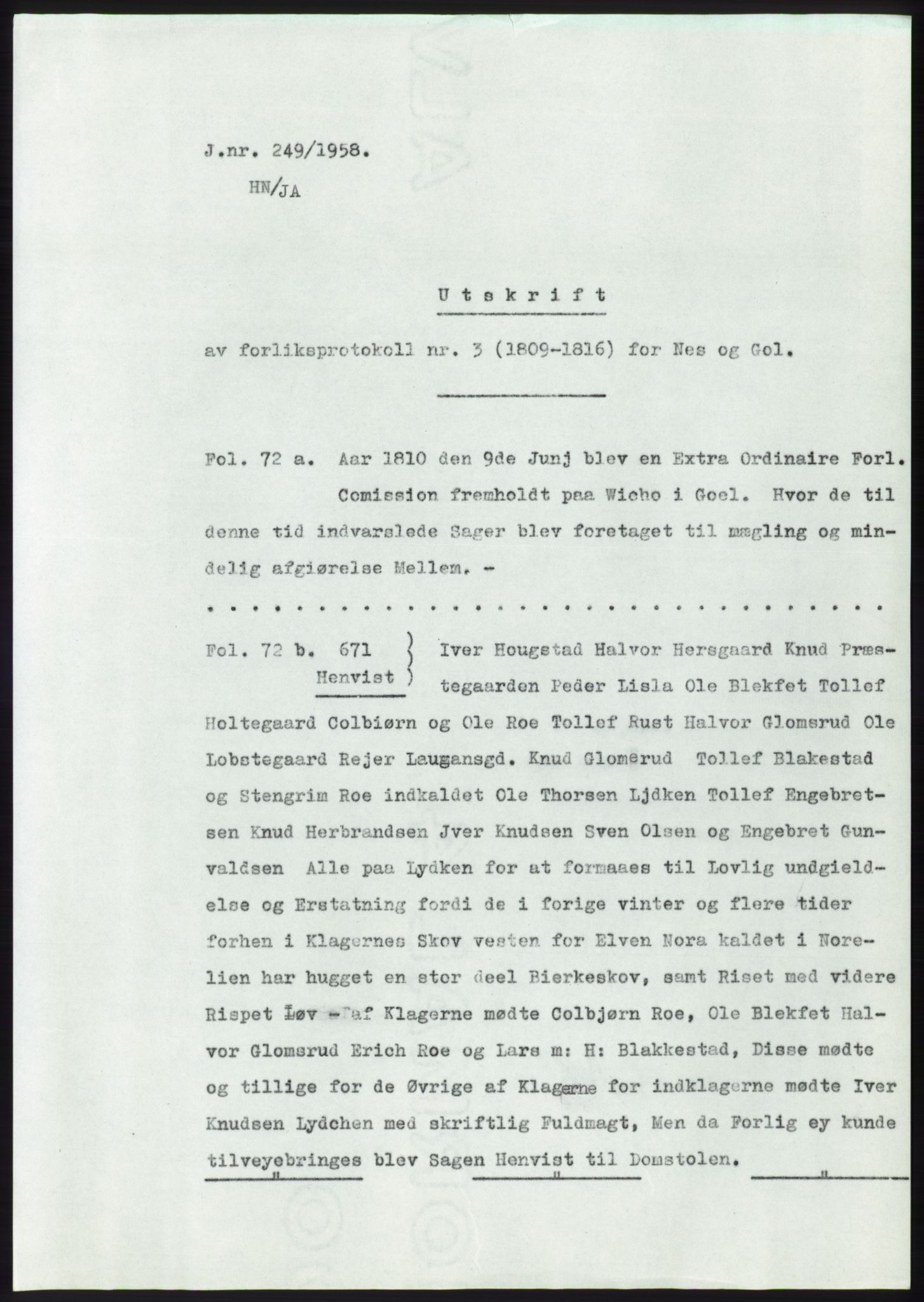 Statsarkivet i Kongsberg, SAKO/A-0001, 1958, p. 88
