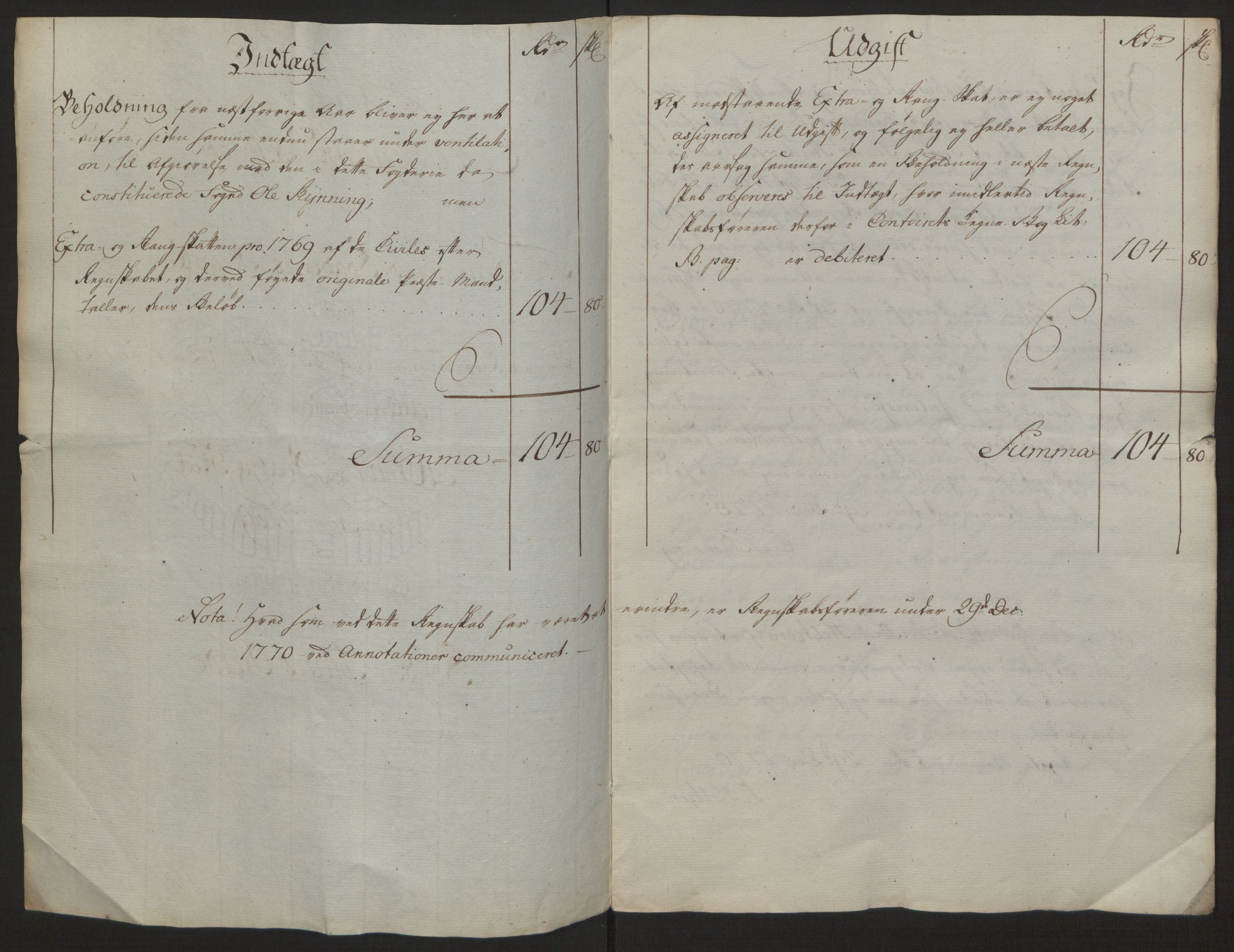 Rentekammeret inntil 1814, Reviderte regnskaper, Fogderegnskap, RA/EA-4092/R69/L4910: Ekstraskatten  Finnmark/Vardøhus, 1762-1772, p. 331