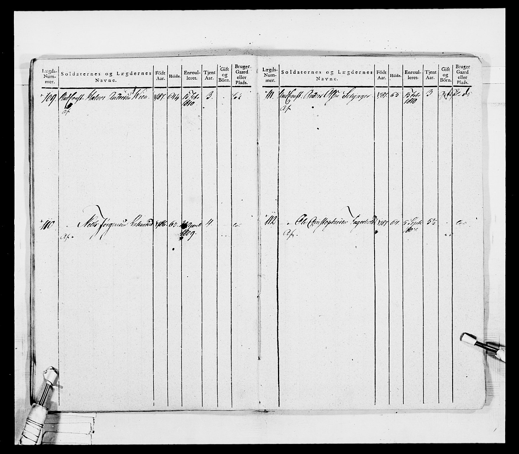 Generalitets- og kommissariatskollegiet, Det kongelige norske kommissariatskollegium, AV/RA-EA-5420/E/Eh/L0036a: Nordafjelske gevorbne infanteriregiment, 1813, p. 543