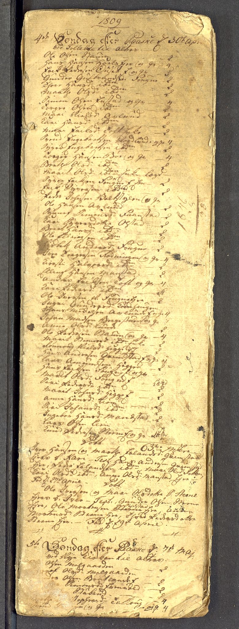 Gausdal prestekontor, AV/SAH-PREST-090/H/Ha: Parish register draft no. -, 1809-1827