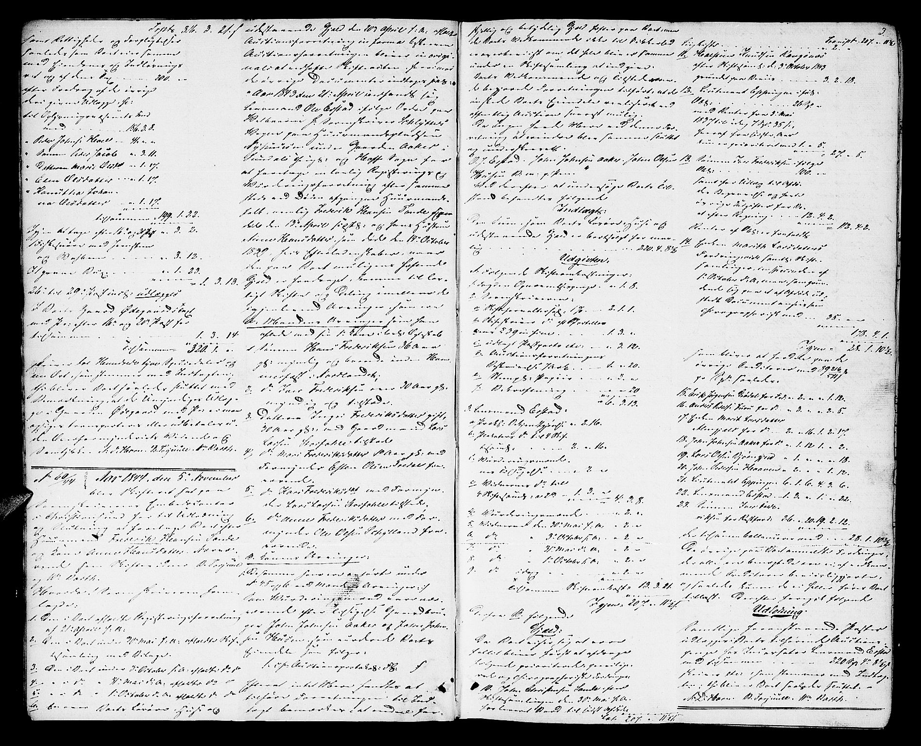 Nordmøre sorenskriveri, AV/SAT-A-4132/1/3/3A/L0032: Utlodningsprotokoll nr. 01., 1844-1850, p. 3