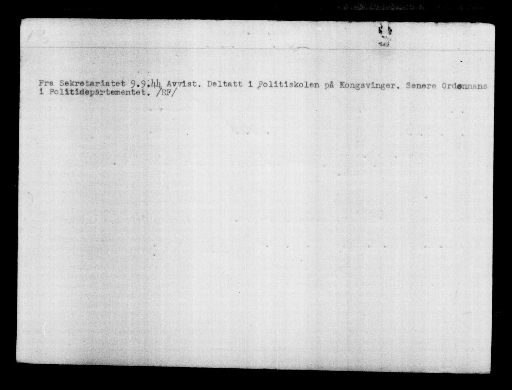 Utenriksstasjonene, Legasjonen i Stockholm, Flyktningkontoret, AV/RA-S-6753/V/Va/L0012: Kjesäterkartoteket, flyktninger med registreringsnr. 28300-31566, 1940-1945, p. 1865