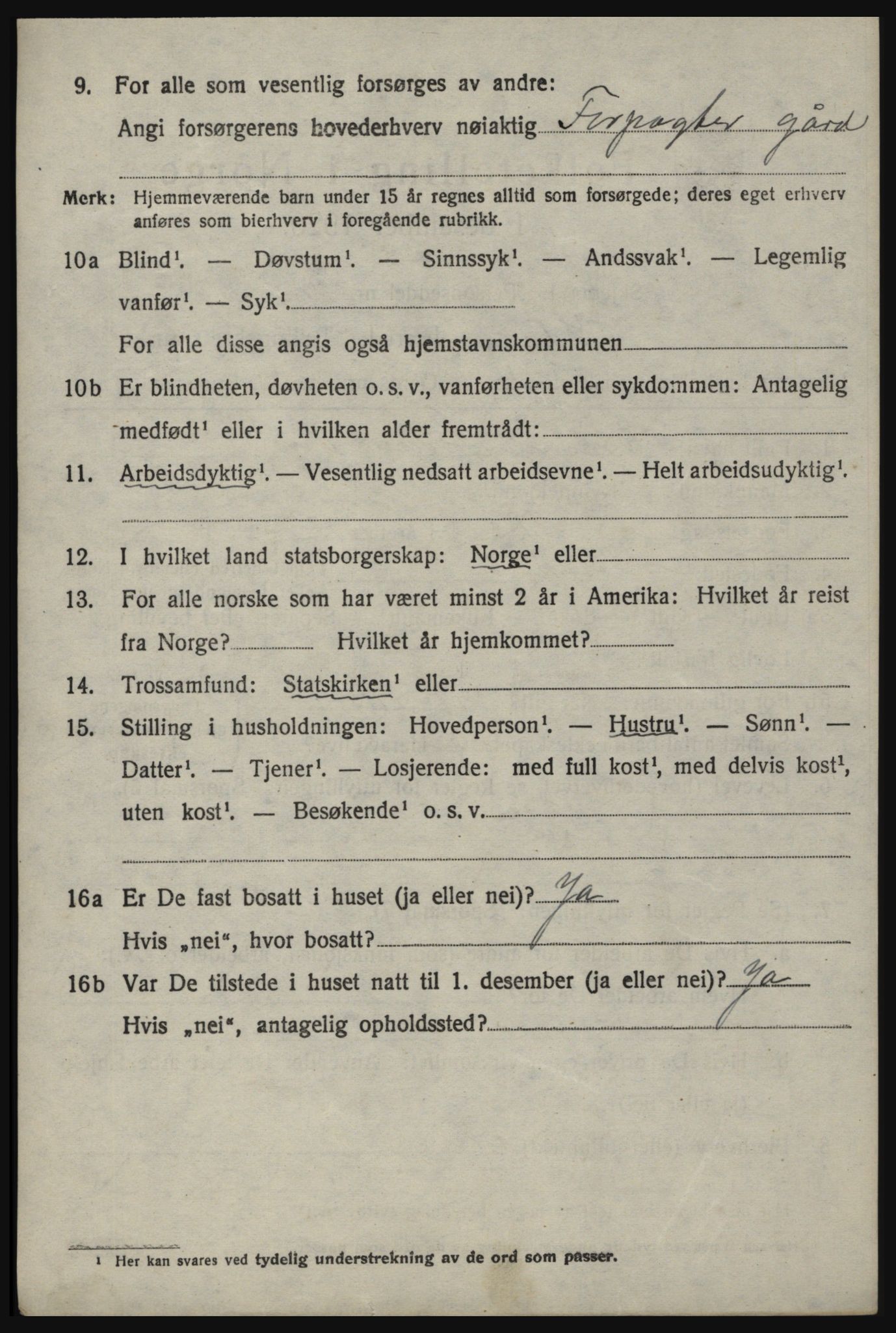 SAO, 1920 census for Idd, 1920, p. 2333