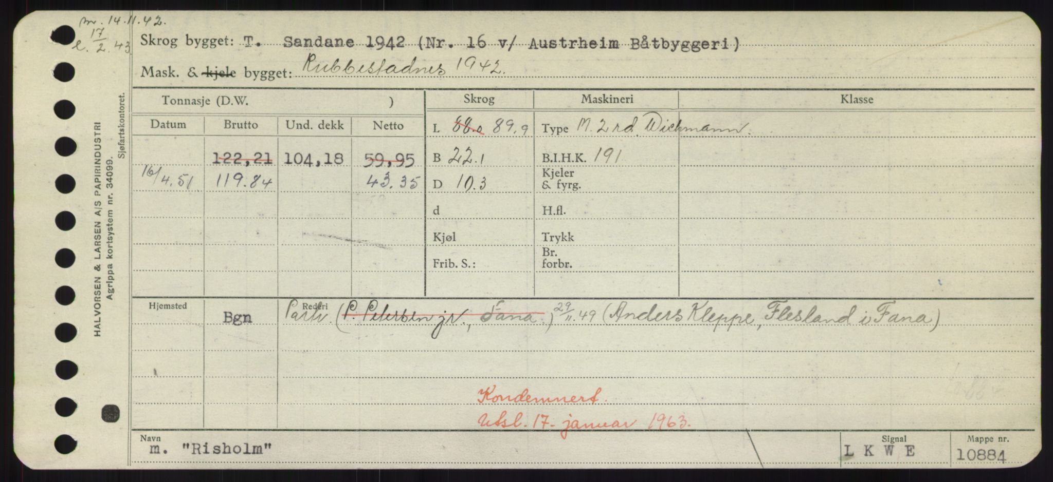 Sjøfartsdirektoratet med forløpere, Skipsmålingen, AV/RA-S-1627/H/Hd/L0030: Fartøy, Q-Riv, p. 633