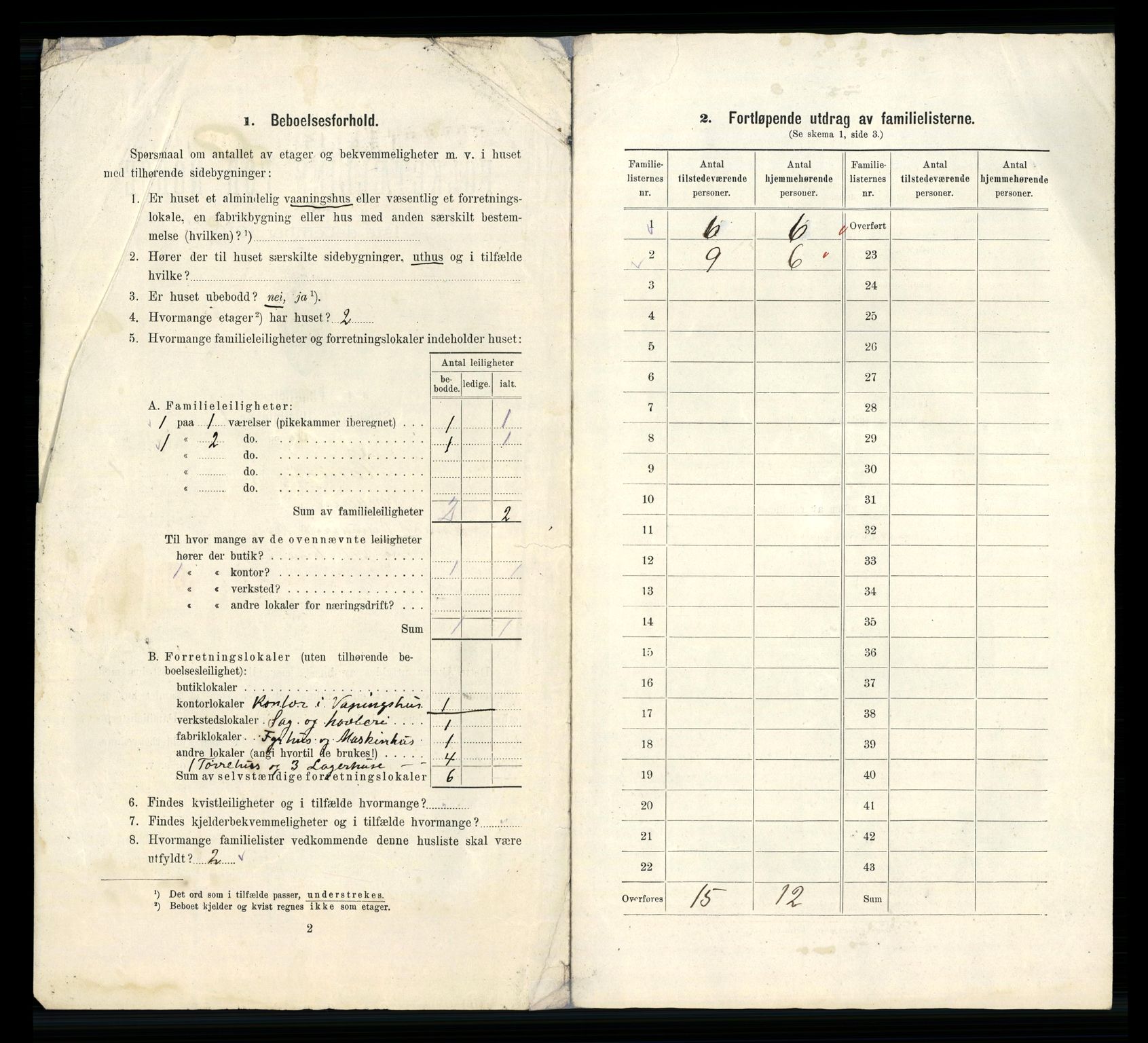 RA, 1910 census for Hamar, 1910, p. 26