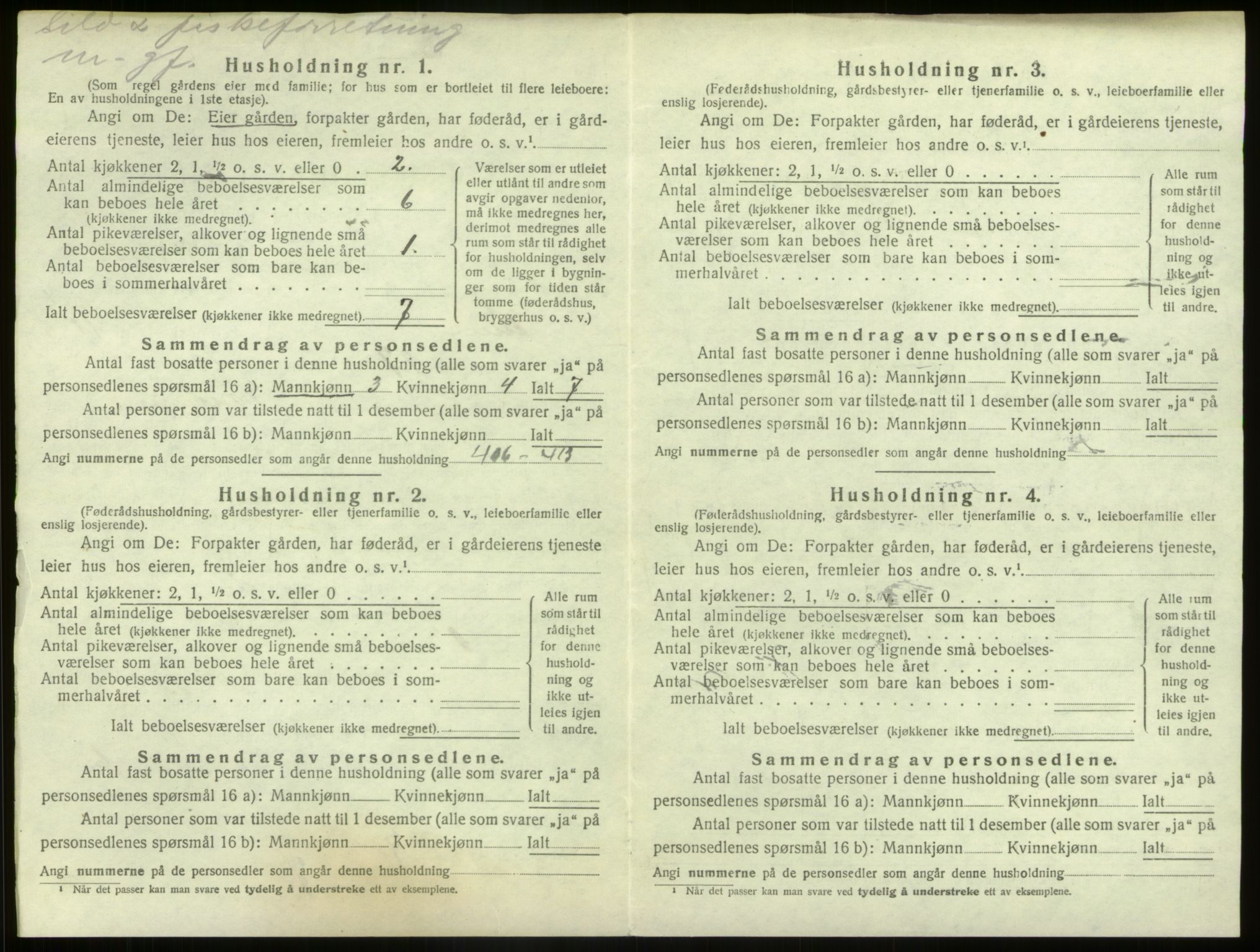 SAB, 1920 census for Kinn, 1920, p. 515