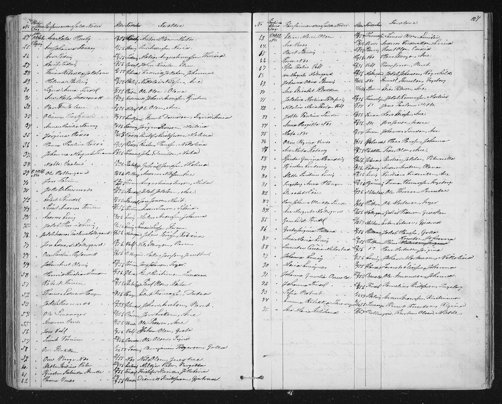 Ministerialprotokoller, klokkerbøker og fødselsregistre - Sør-Trøndelag, AV/SAT-A-1456/651/L0647: Parish register (copy) no. 651C01, 1866-1914, p. 107
