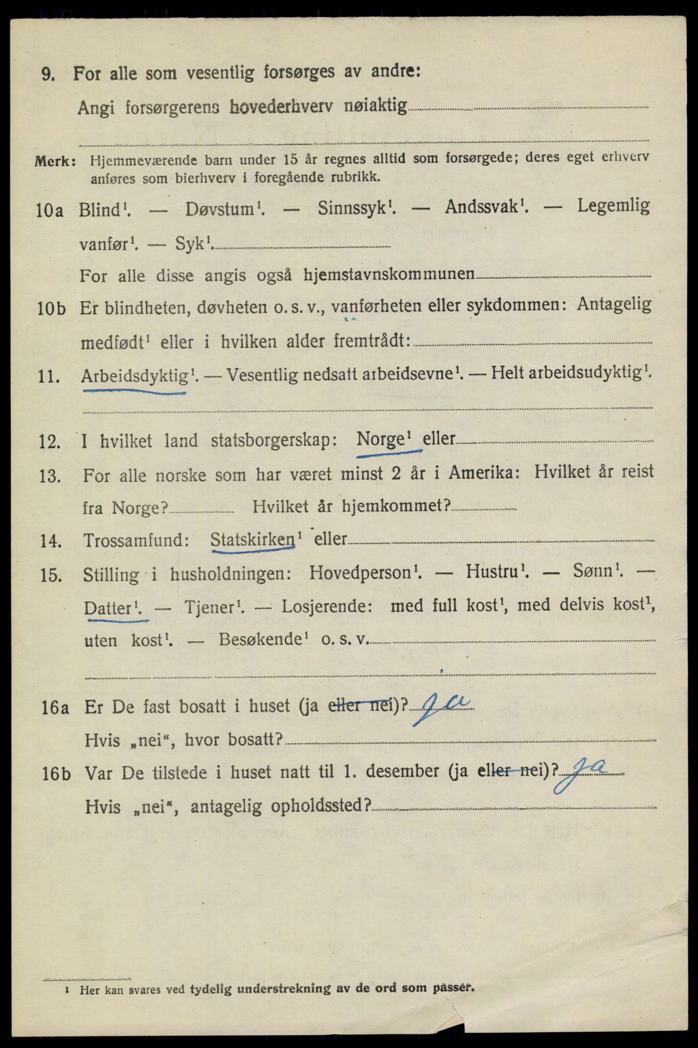 SAKO, 1920 census for Heddal, 1920, p. 7159