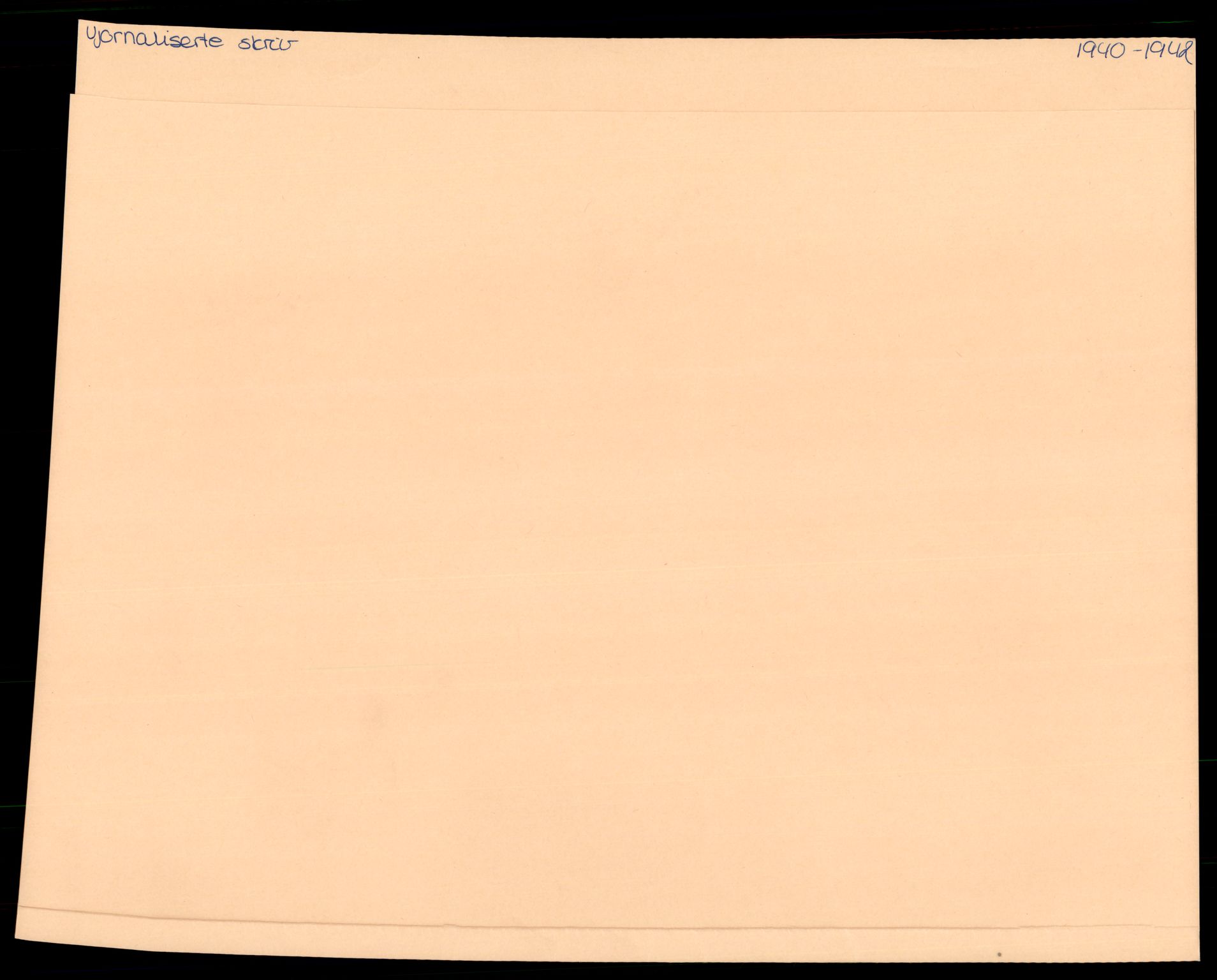 Norges statsbaner (NSB) - Narvik distrikt, AV/SAT-A-6460/0002/X/Xd/L0002: --, 1940-1954, p. 1