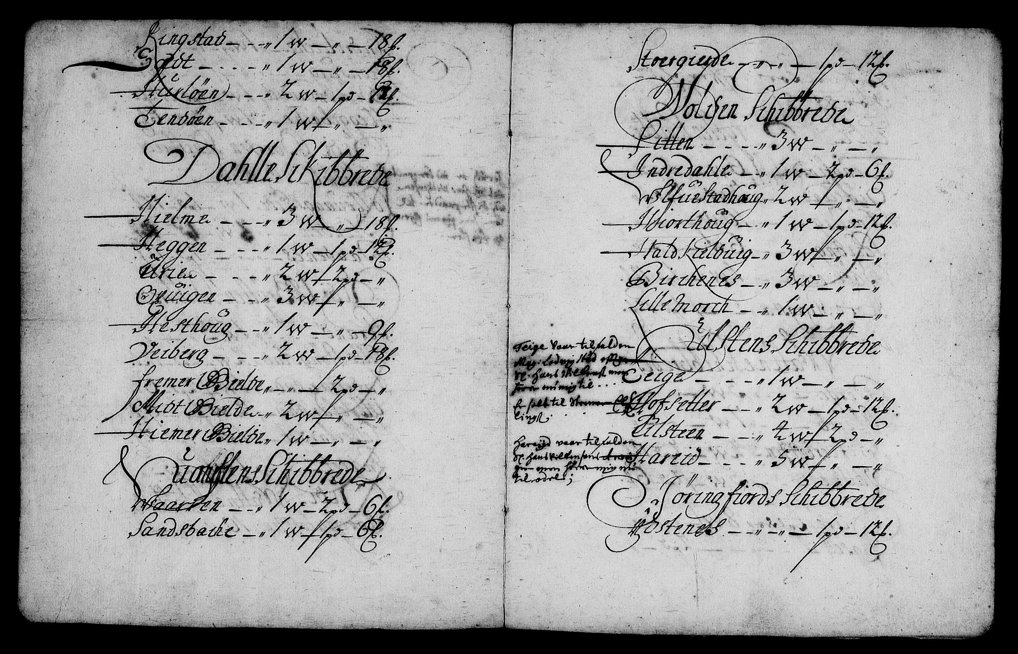 Rentekammeret inntil 1814, Realistisk ordnet avdeling, RA/EA-4070/N/Na/L0005/0006: [XI j]: Forskjellige jordebøker fra 1600-tallet: / Odelsgods på Sunnmøre, 1694