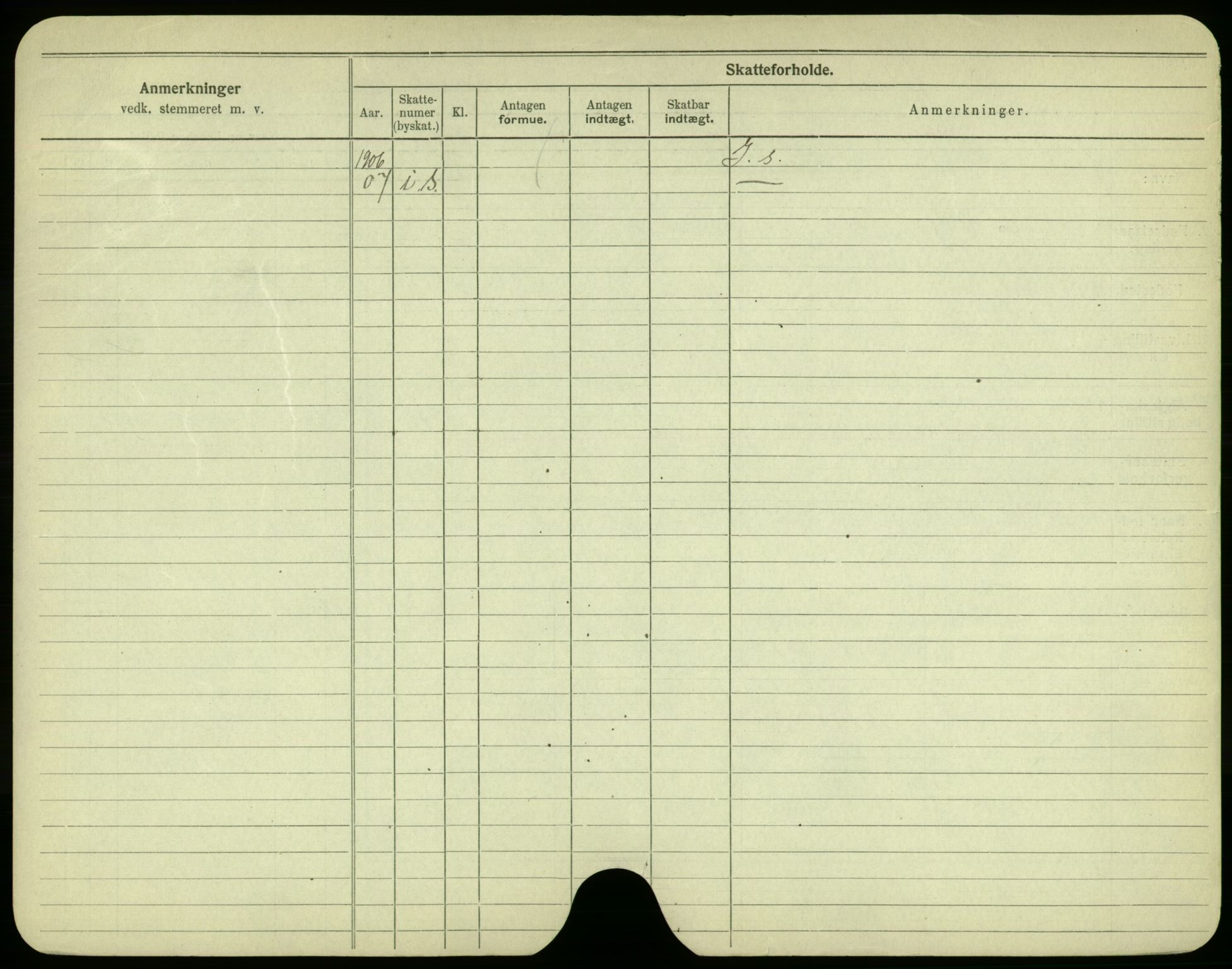 Oslo folkeregister, Registerkort, AV/SAO-A-11715/F/Fa/Fac/L0005: Menn, 1906-1914, p. 401b