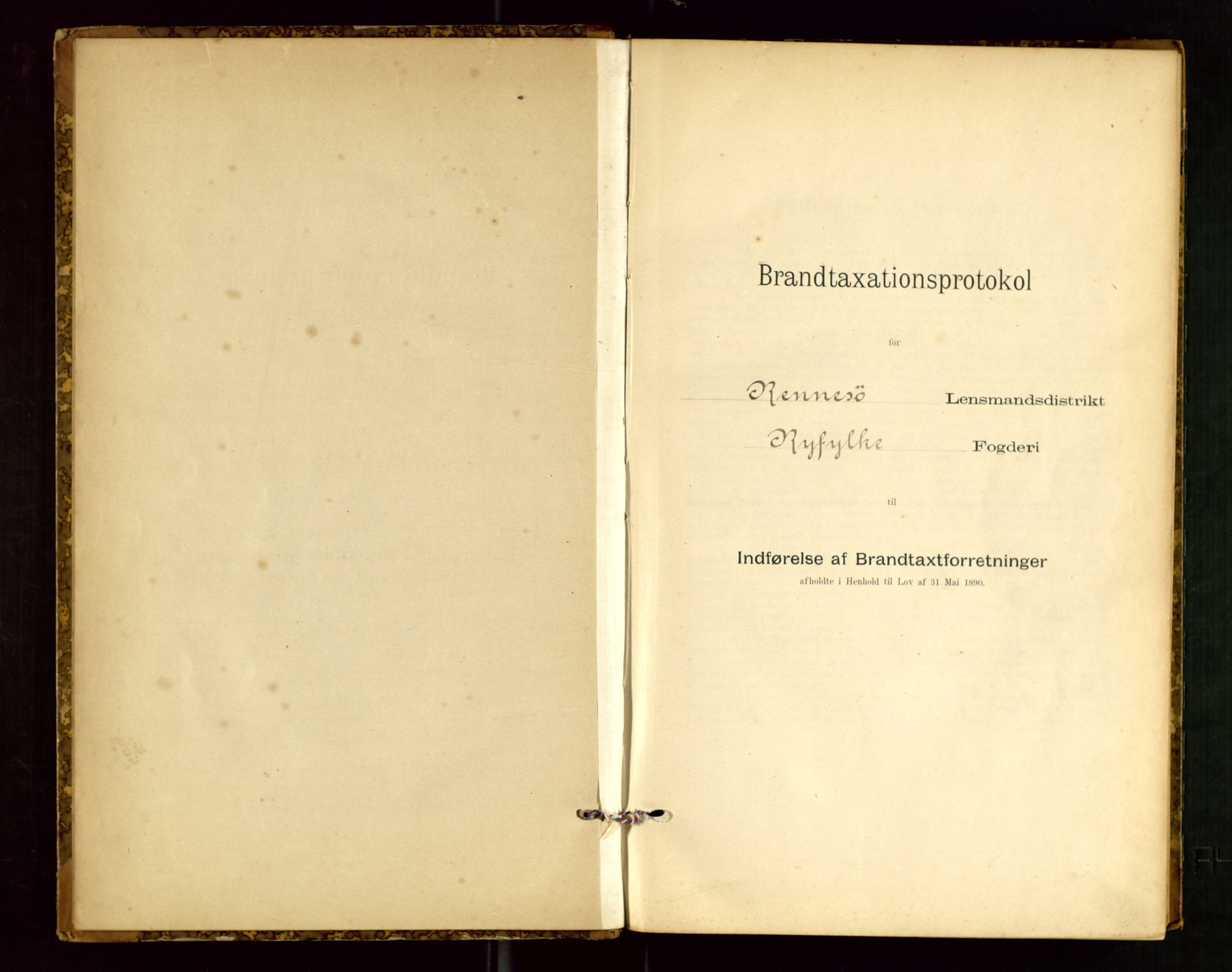 Rennesøy lensmannskontor, AV/SAST-A-100165/Gob/L0001: Branntakstprotokoll - skjematakst, 1900-1956