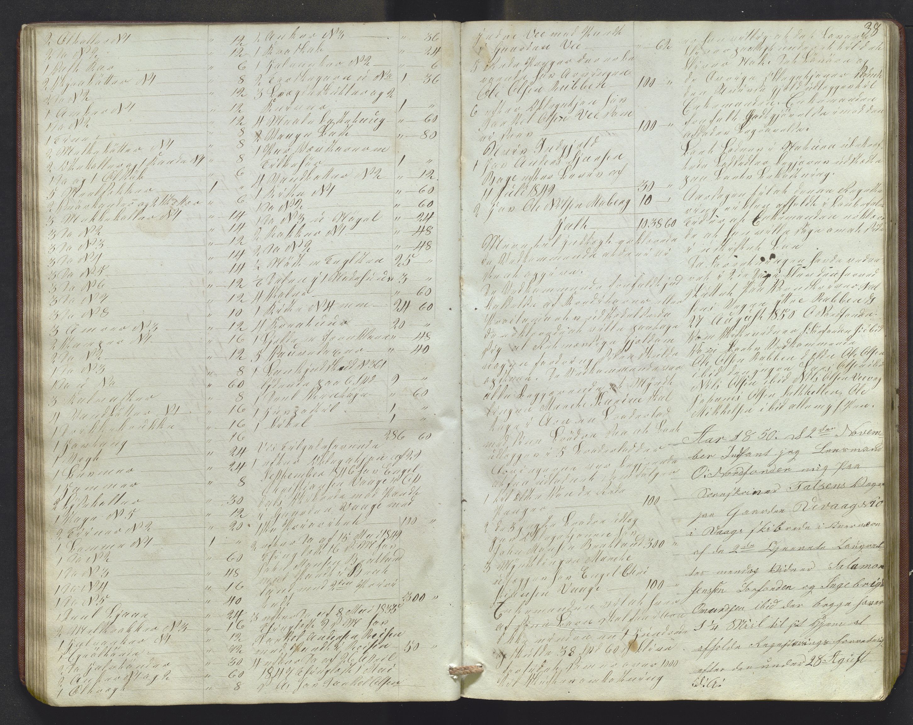 Lensmannen i Sund og Austevoll, AV/SAB-A-35201/0006/L0009: Registreringsprotokoll, 1848-1863, p. 37b-38a
