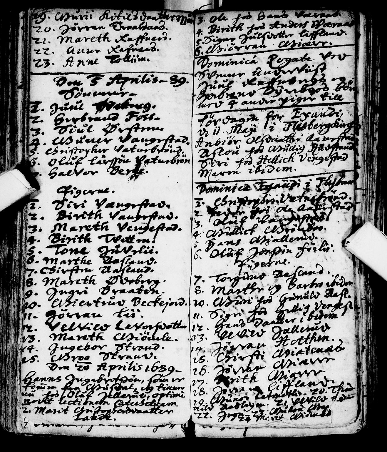 Flesberg kirkebøker, AV/SAKO-A-18/F/Fa/L0001: Parish register (official) no. I 1, 1688-1725