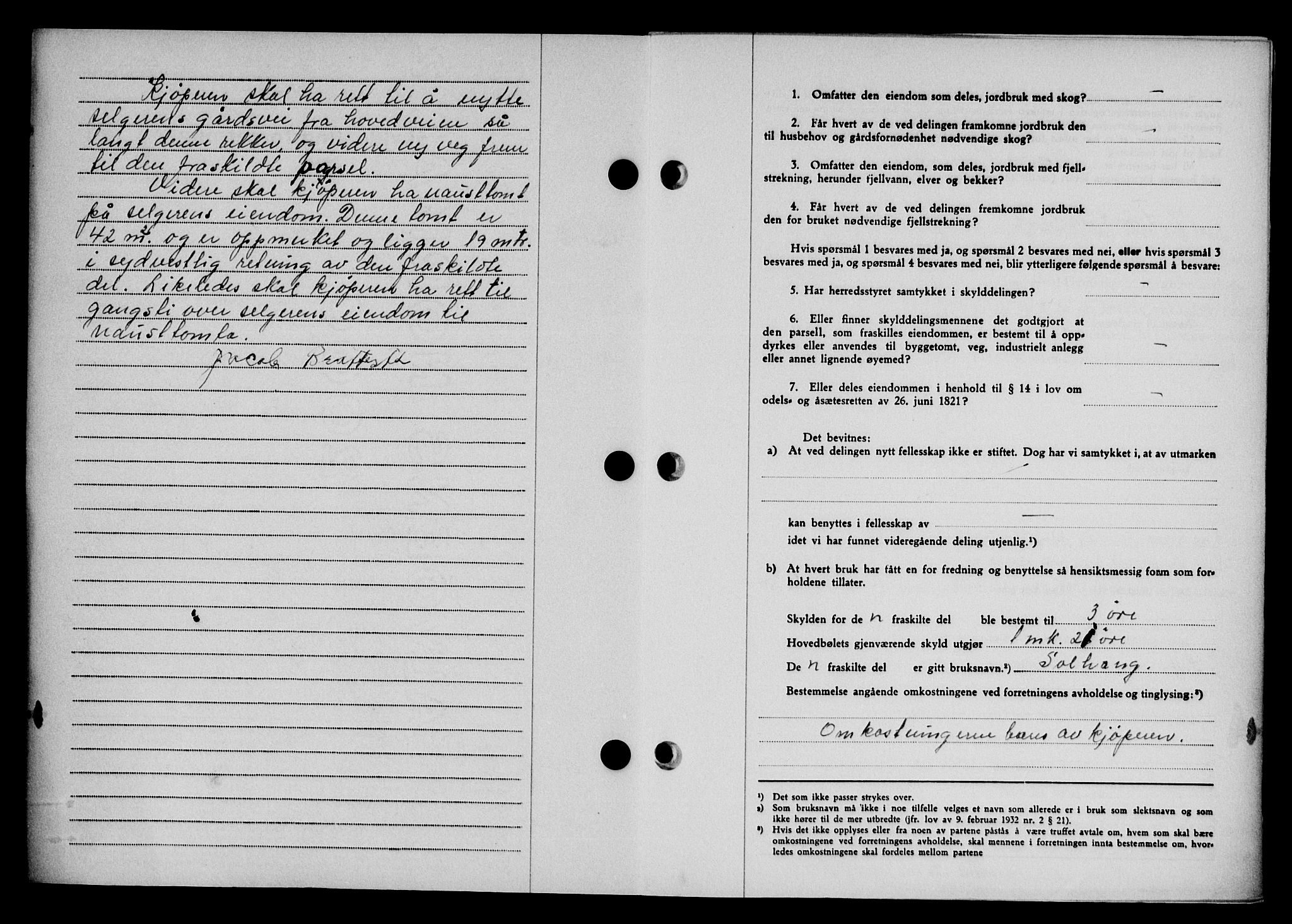 Karmsund sorenskriveri, SAST/A-100311/01/II/IIB/L0101: Mortgage book no. 81A, 1950-1951, Diary no: : 3624/1950
