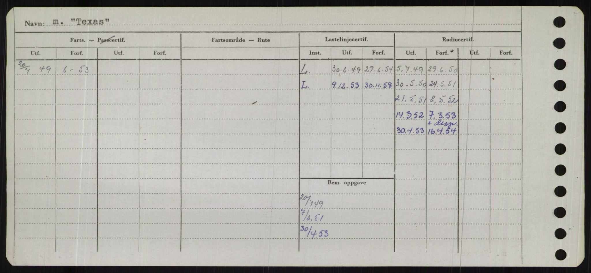 Sjøfartsdirektoratet med forløpere, Skipsmålingen, RA/S-1627/H/Hb/L0005: Fartøy, T-Å, p. 90