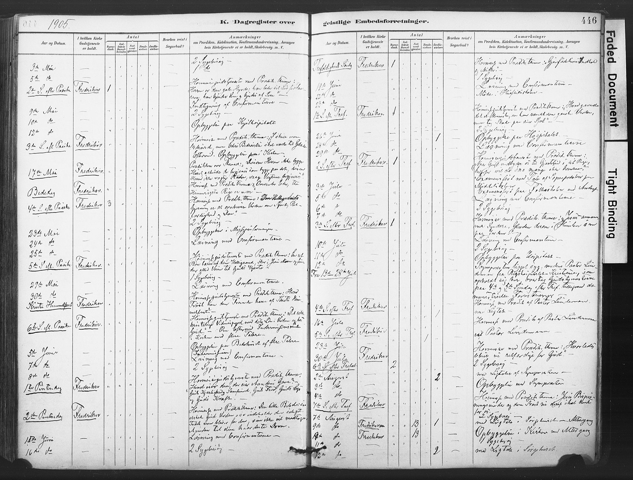 Stavern kirkebøker, SAKO/A-318/F/Fa/L0008: Parish register (official) no. 8, 1878-1905, p. 446