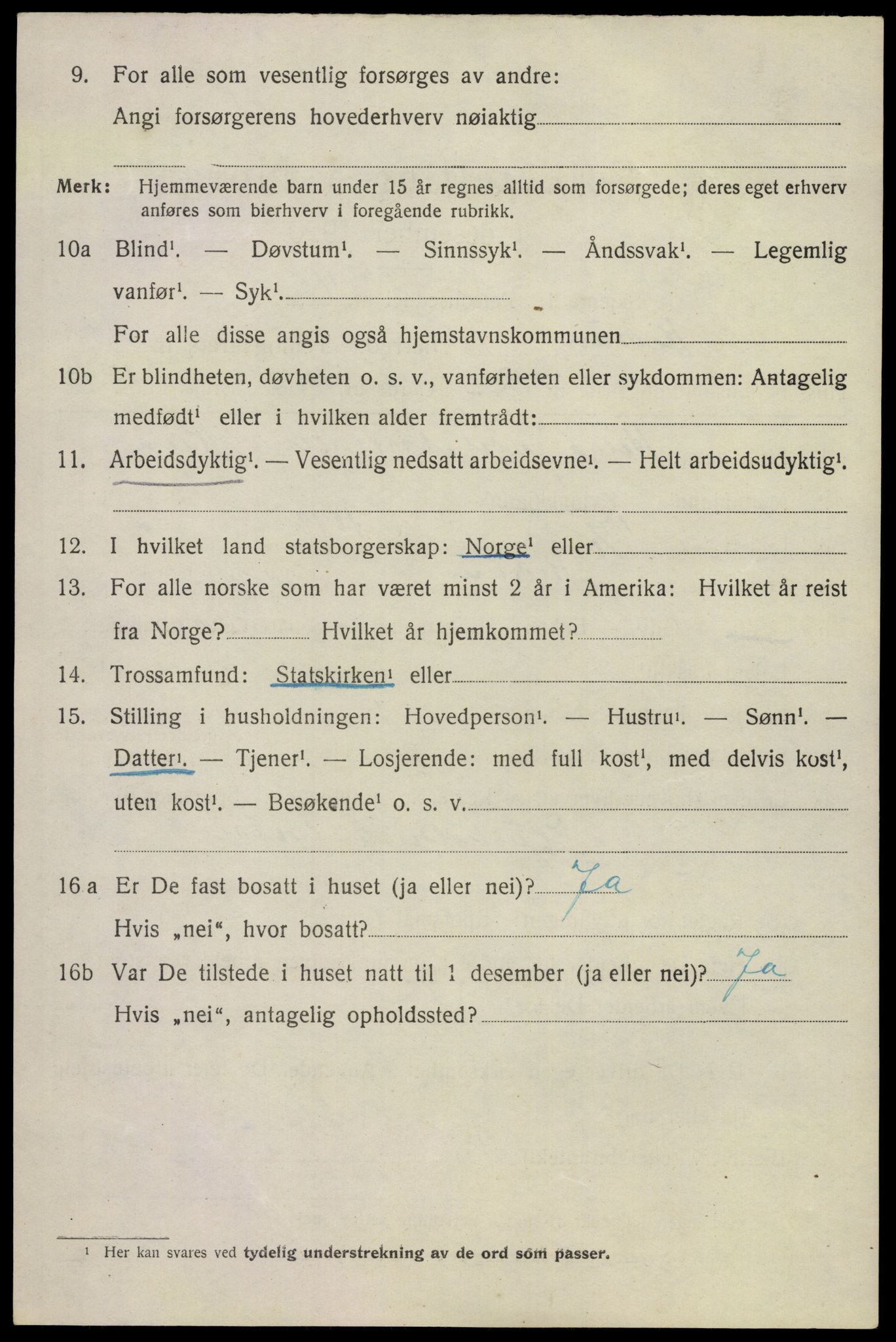 SAKO, 1920 census for Hedrum, 1920, p. 11024