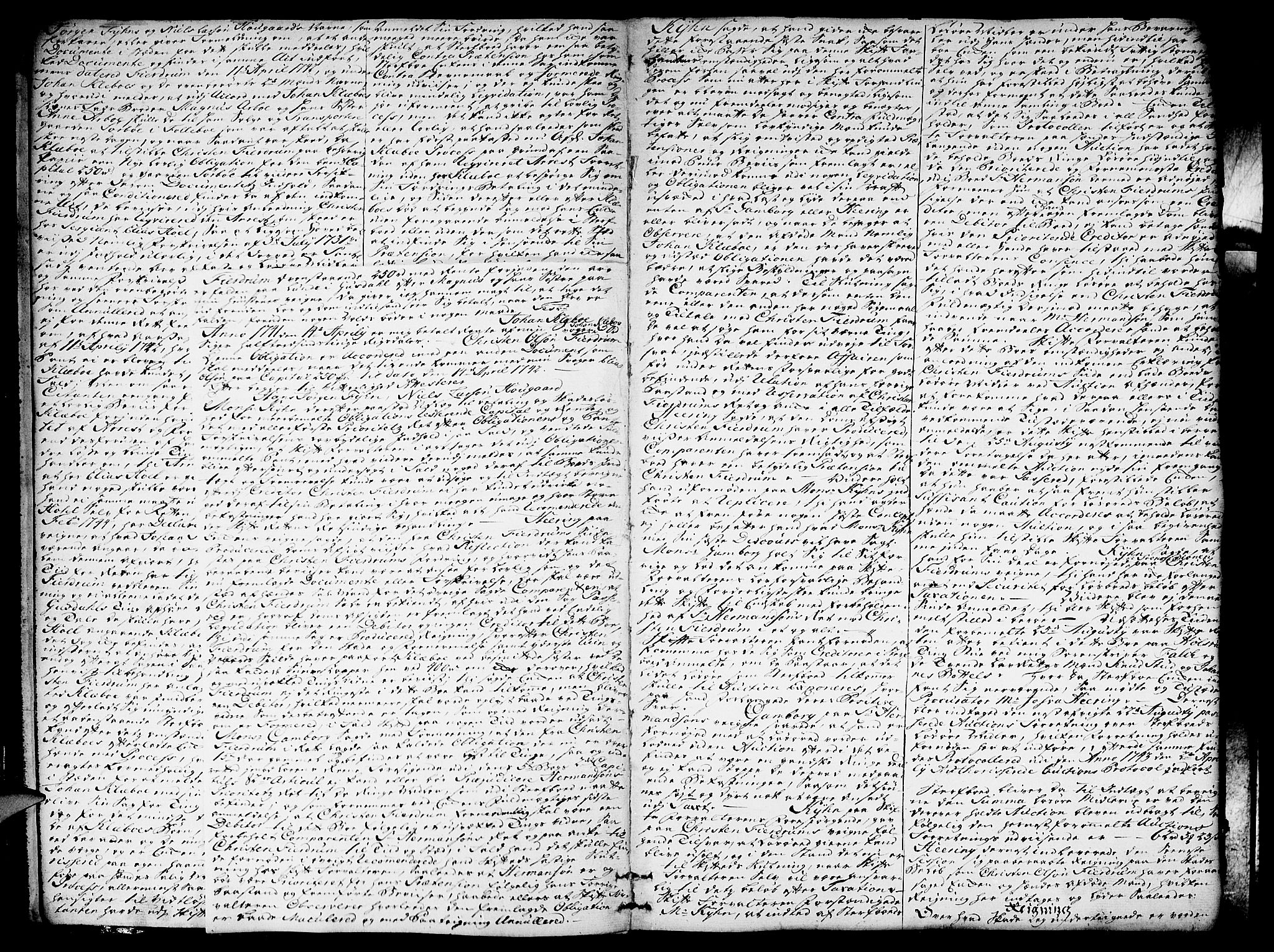 Eiker, Modum og Sigdal sorenskriveri, AV/SAKO-A-123/H/Hb/Hba/L0010: Skifteprotokoll, 1746-1751, p. 5b-6a