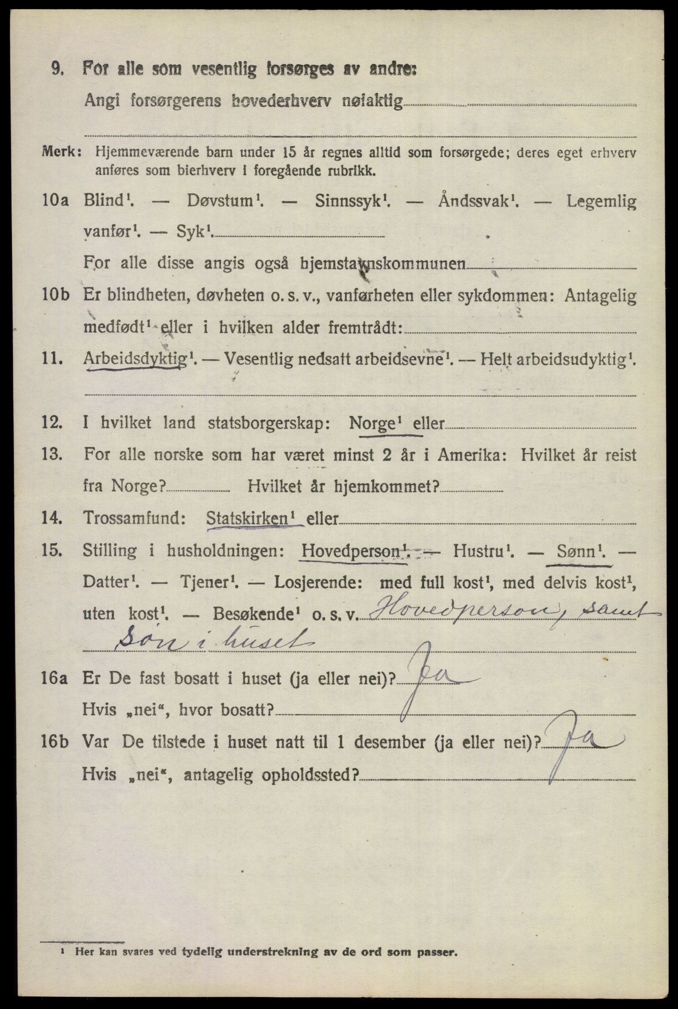 SAKO, 1920 census for Ådal, 1920, p. 5331