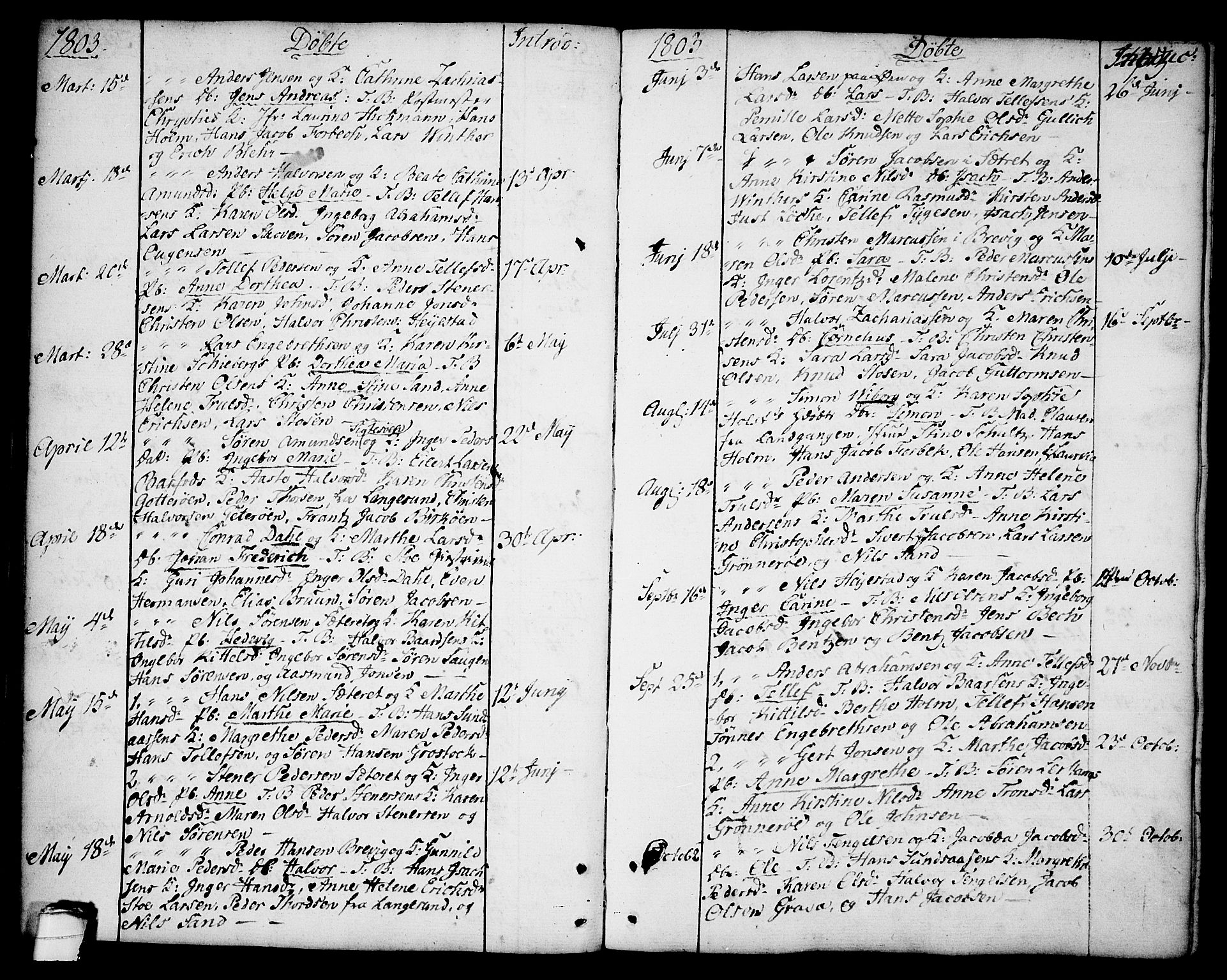 Brevik kirkebøker, SAKO/A-255/F/Fa/L0003: Parish register (official) no. 3, 1764-1814, p. 43