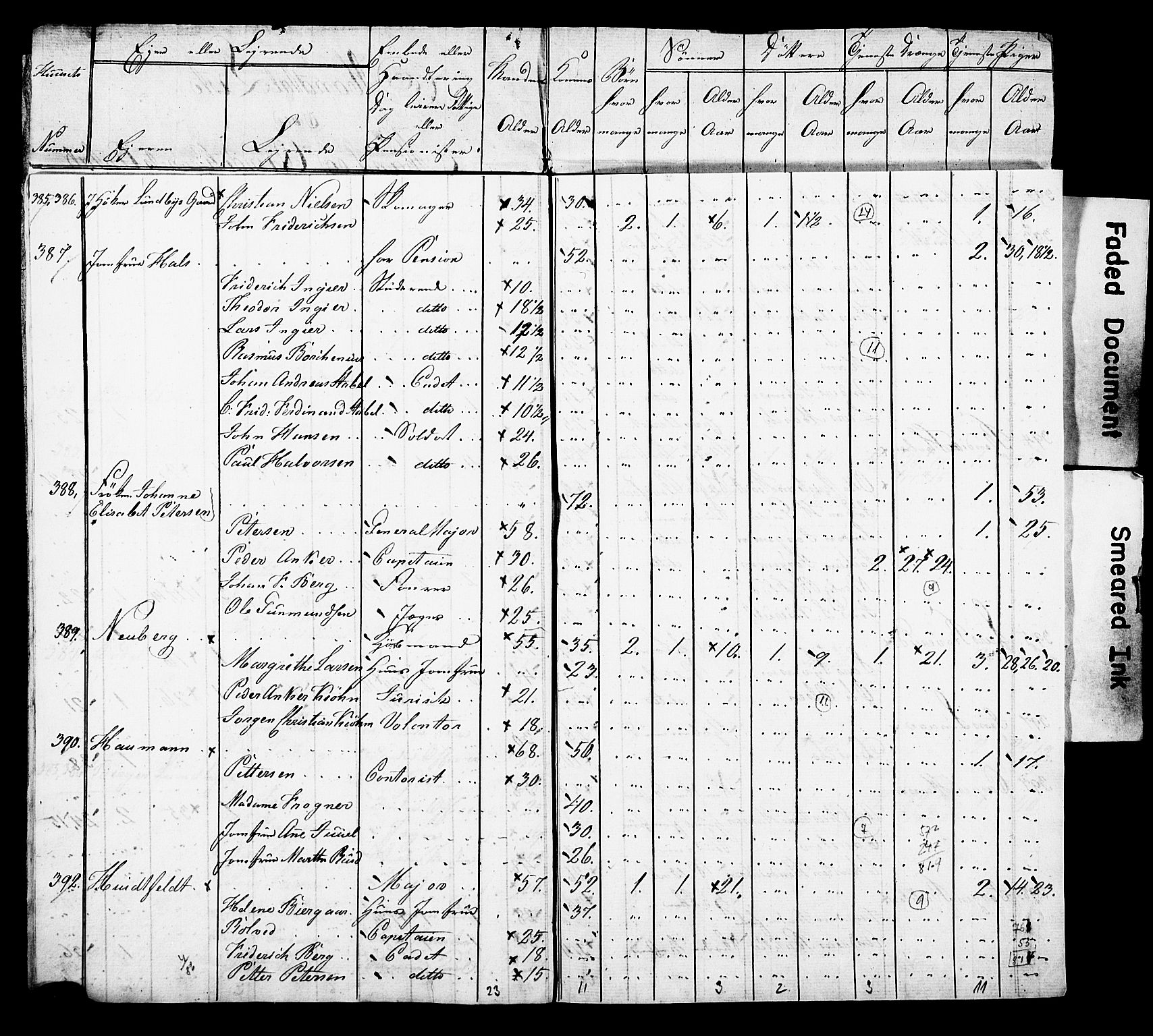 SAO, Census 1815 for Kristiania, 1815, p. 57