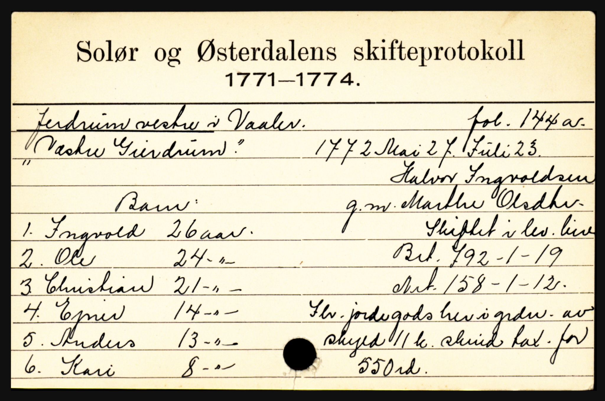 Solør og Østerdalen sorenskriveri, AV/SAH-TING-024/J, 1716-1774, p. 2647