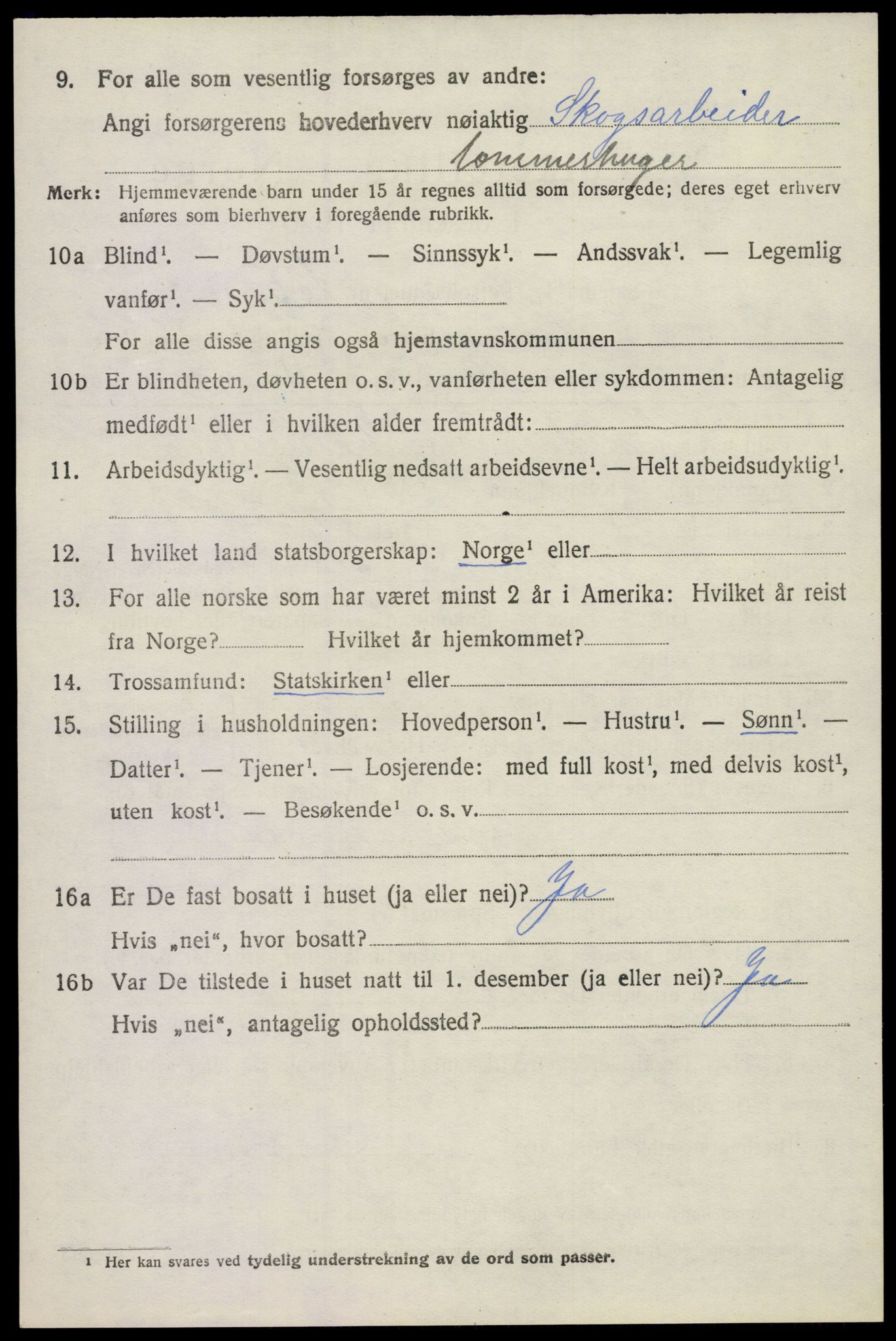 SAKO, 1920 census for Holla, 1920, p. 4674