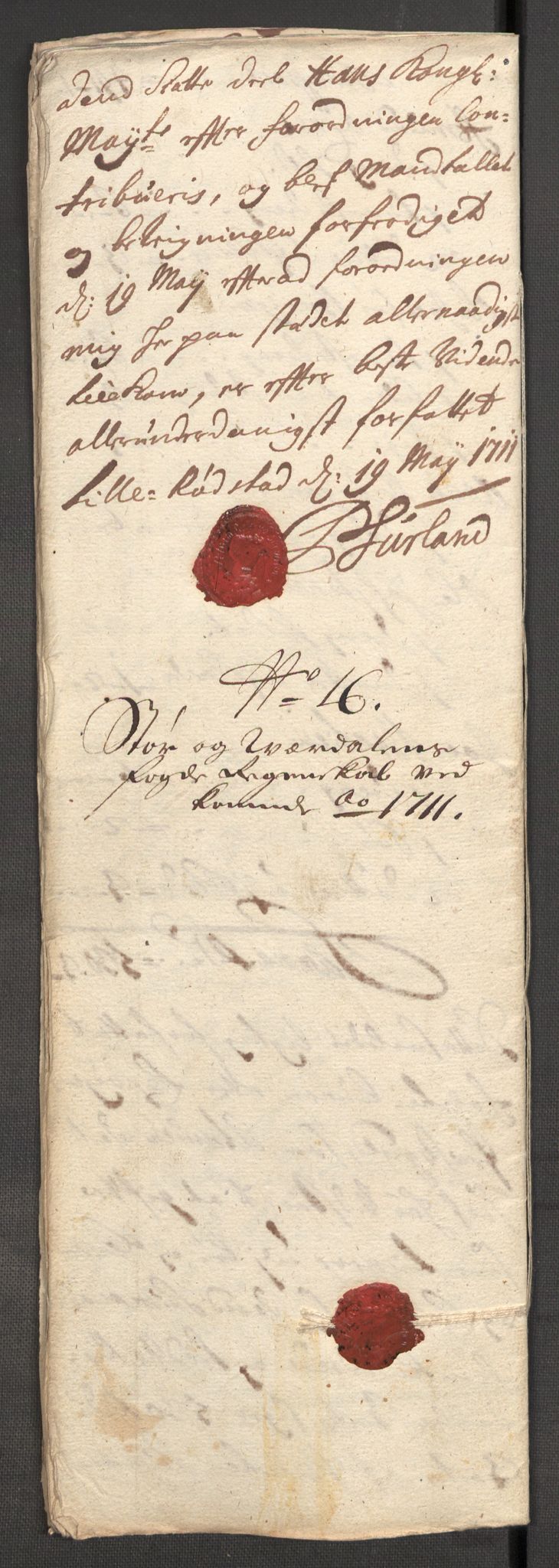 Rentekammeret inntil 1814, Reviderte regnskaper, Fogderegnskap, AV/RA-EA-4092/R62/L4201: Fogderegnskap Stjørdal og Verdal, 1711, p. 457