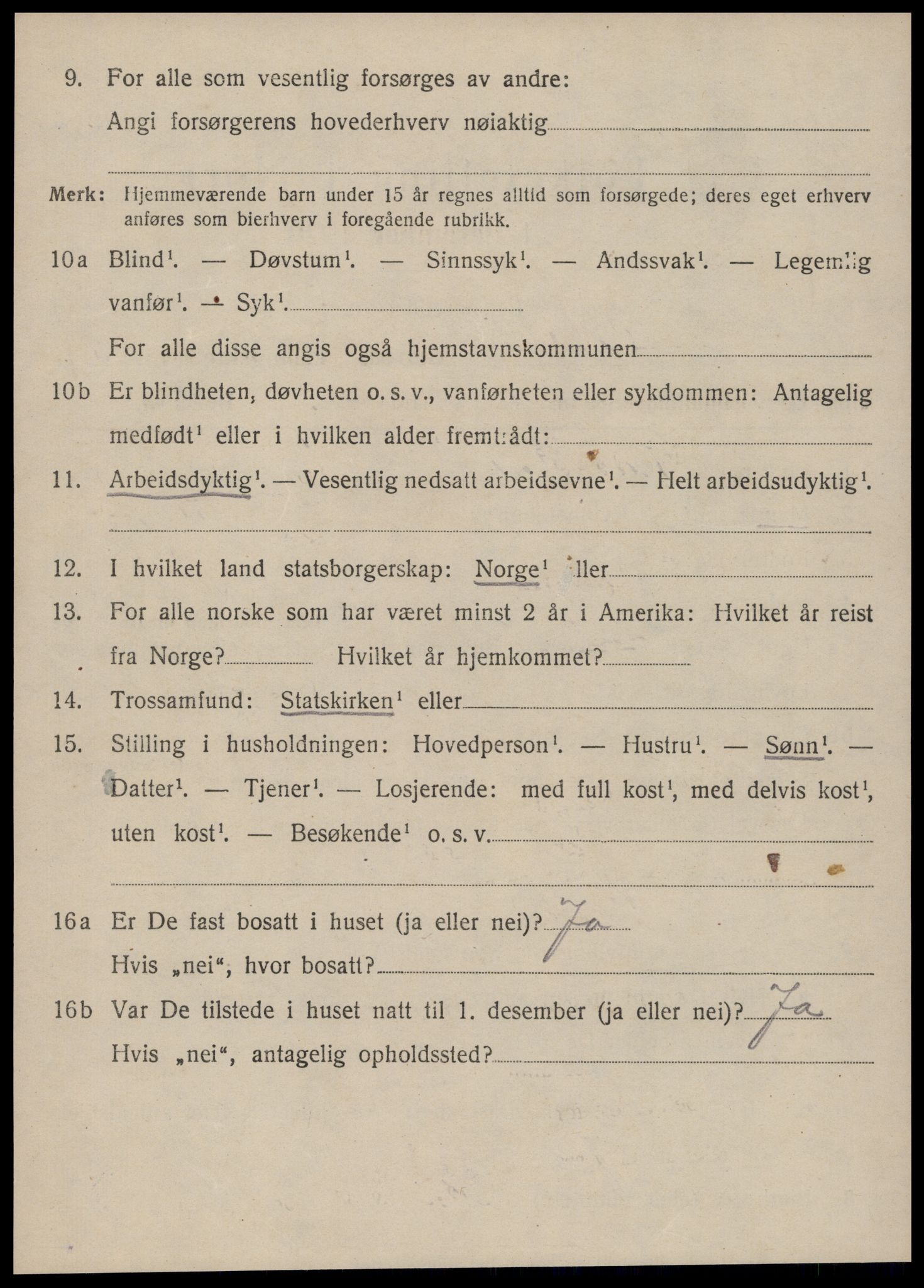 SAT, 1920 census for Norddal, 1920, p. 1978