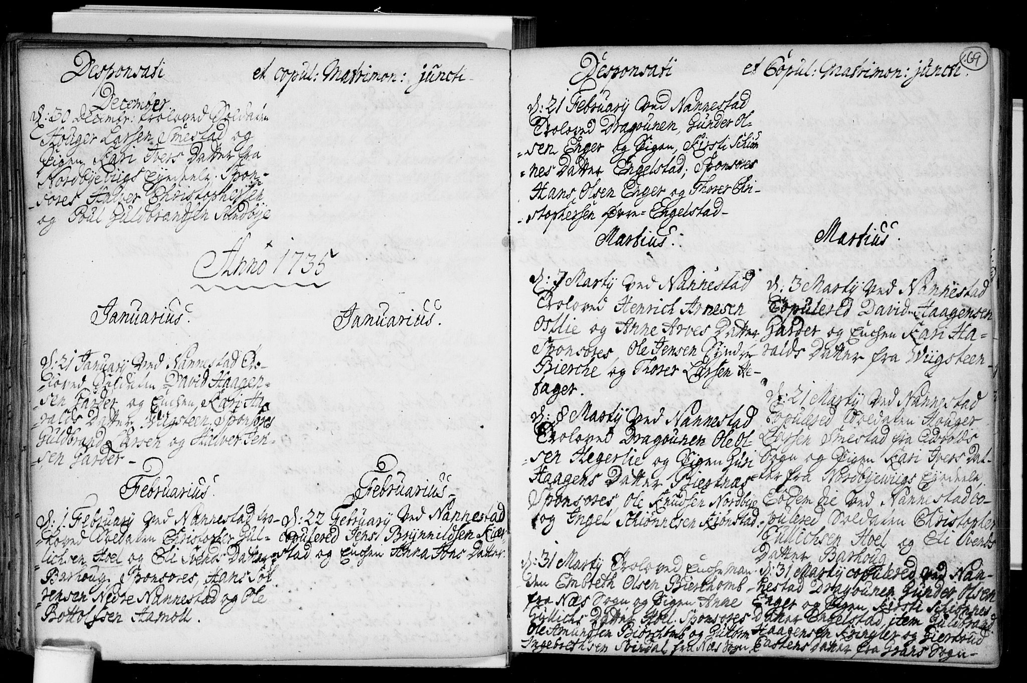 Nannestad prestekontor Kirkebøker, SAO/A-10414a/F/Fa/L0005: Parish register (official) no. I 5, 1729-1738, p. 69