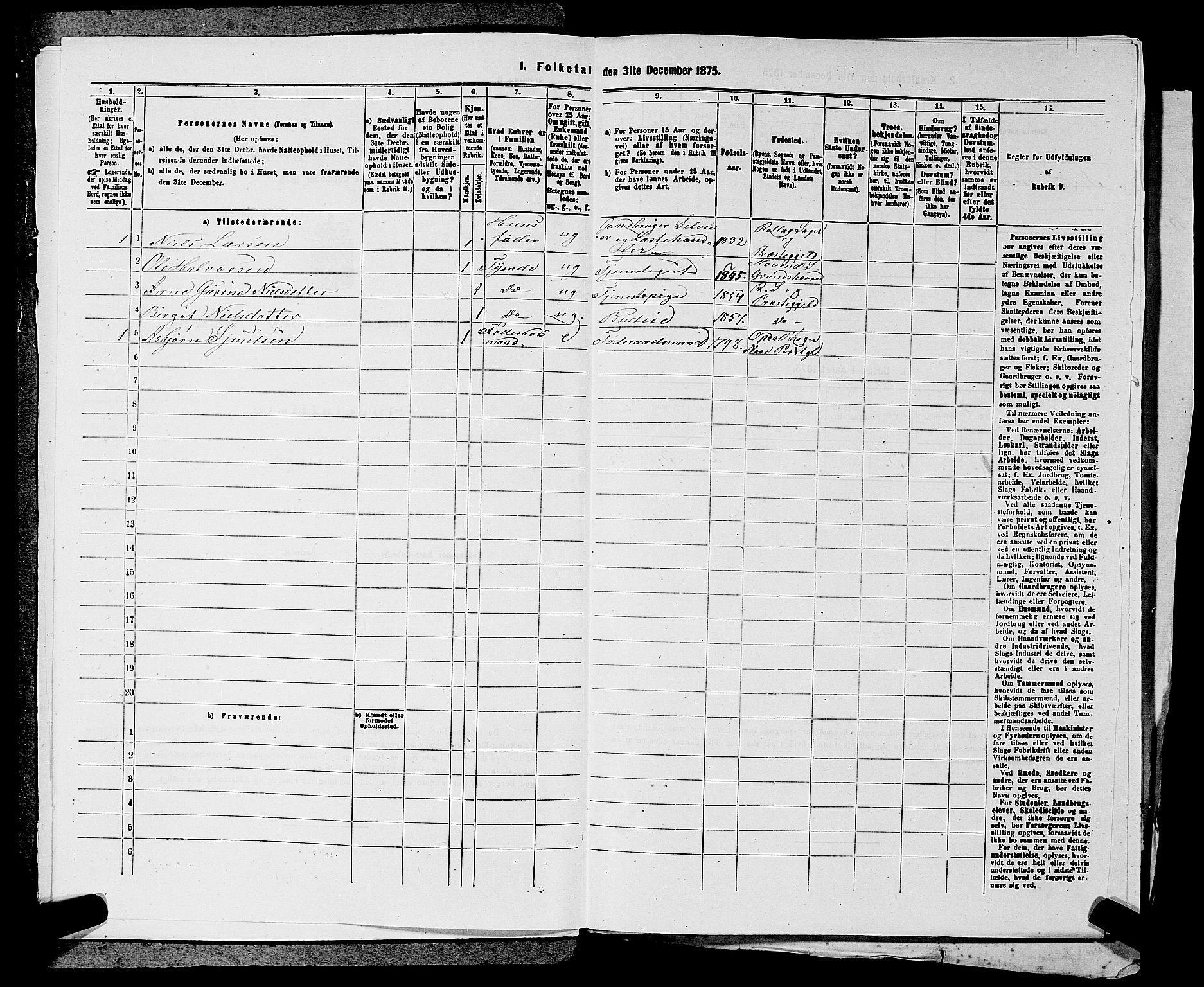 SAKO, 1875 census for 0632P Rollag, 1875, p. 573