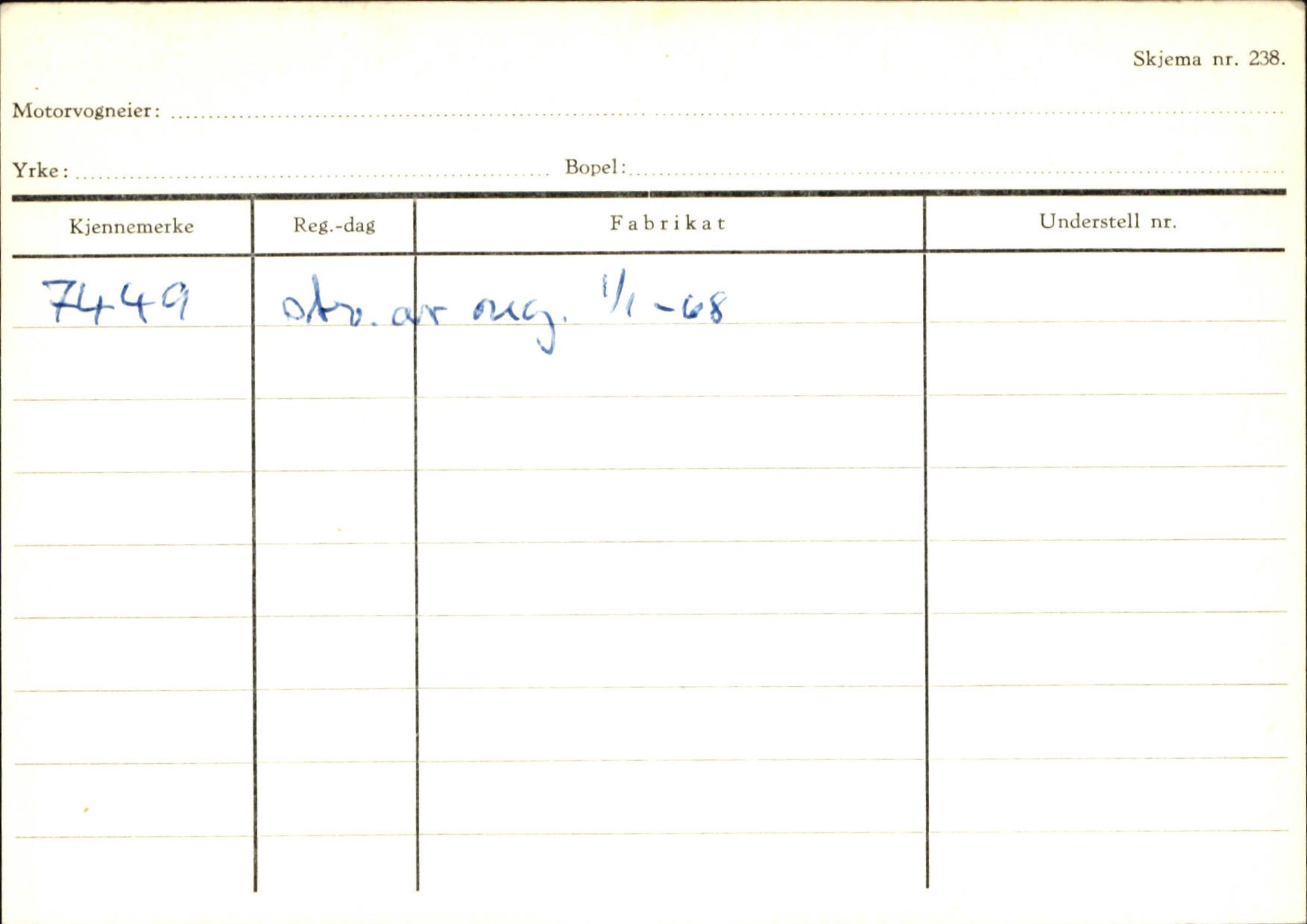 Statens vegvesen, Sogn og Fjordane vegkontor, AV/SAB-A-5301/4/F/L0132: Eigarregister Askvoll A-Å. Balestrand A-Å, 1945-1975, p. 1521