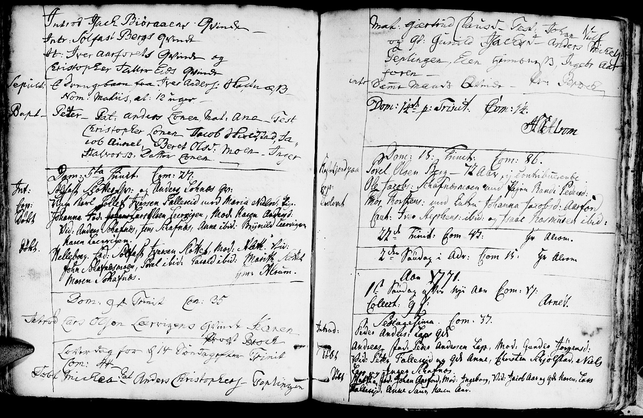 Ministerialprotokoller, klokkerbøker og fødselsregistre - Nord-Trøndelag, AV/SAT-A-1458/783/L0659: Parish register (official) no. 783A01, 1689-1814