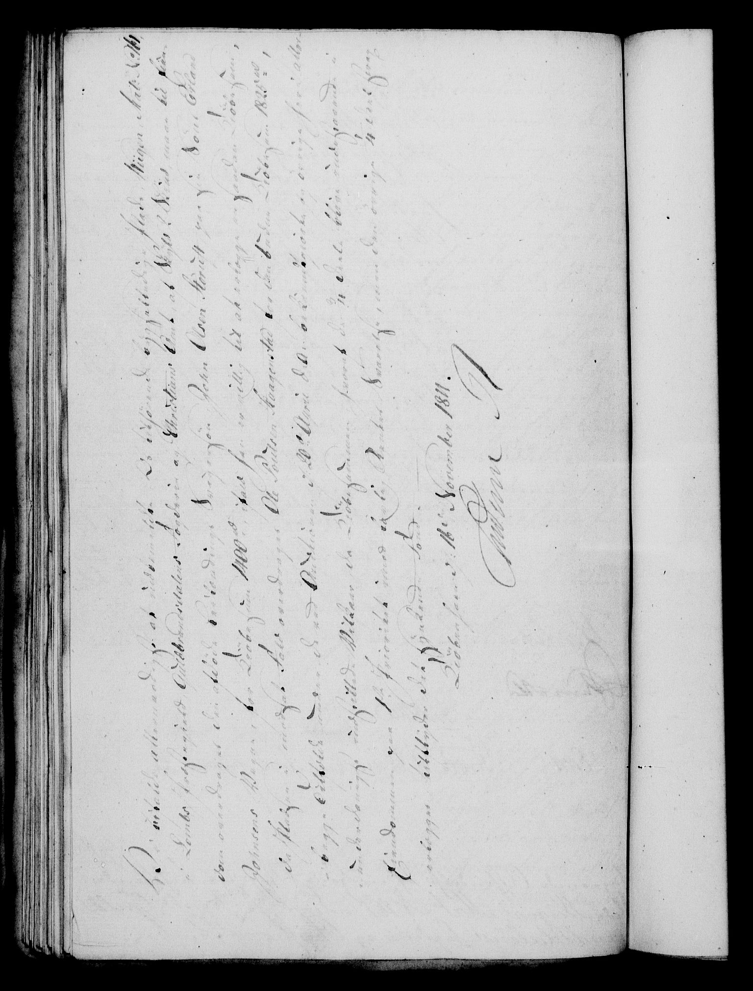 Rentekammeret, Kammerkanselliet, RA/EA-3111/G/Gf/Gfa/L0093: Norsk relasjons- og resolusjonsprotokoll (merket RK 52.93), 1811, p. 597