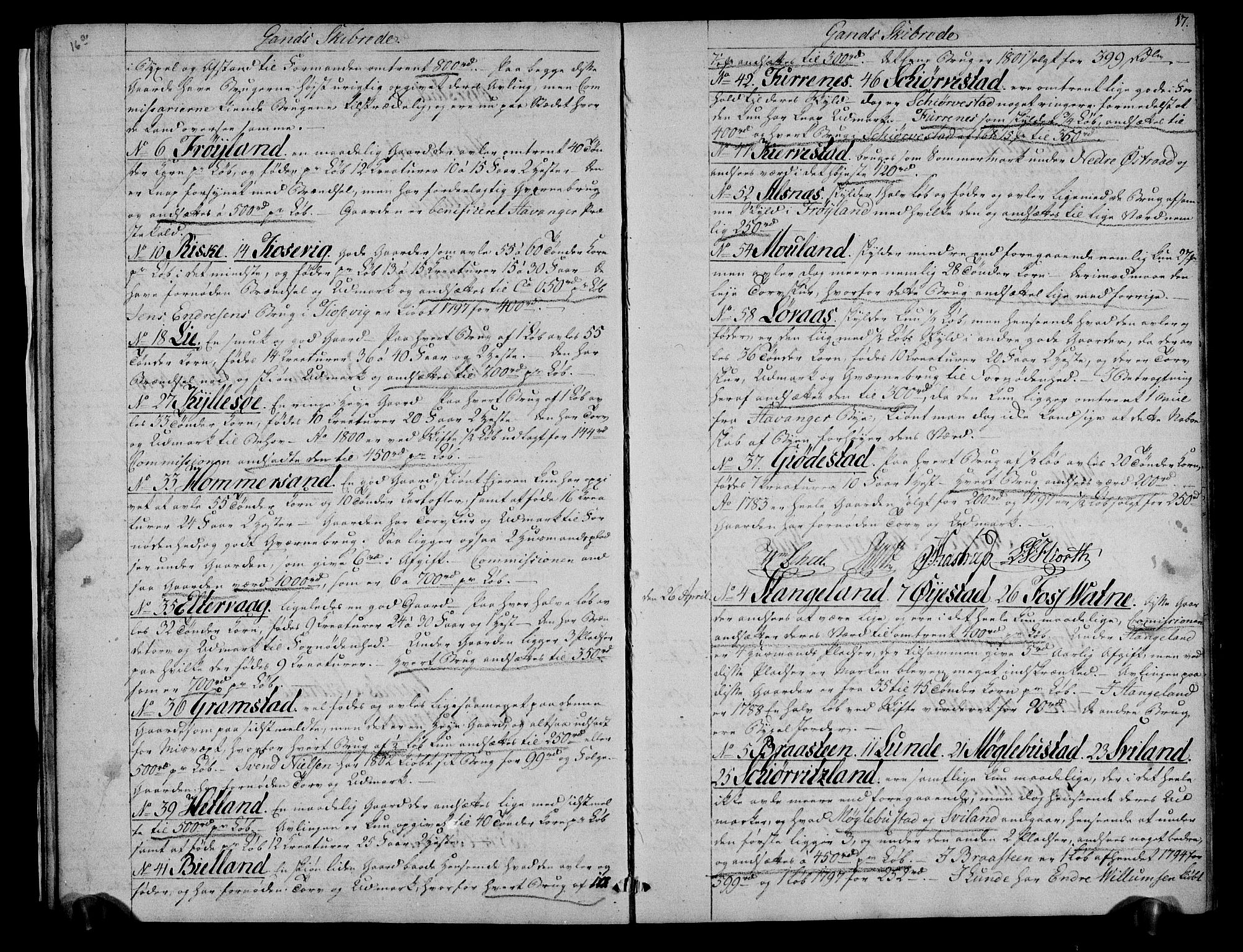 Rentekammeret inntil 1814, Realistisk ordnet avdeling, AV/RA-EA-4070/N/Ne/Nea/L0096: Jæren og Dalane fogderi. Deliberasjonsprotokoll, 1803, p. 18