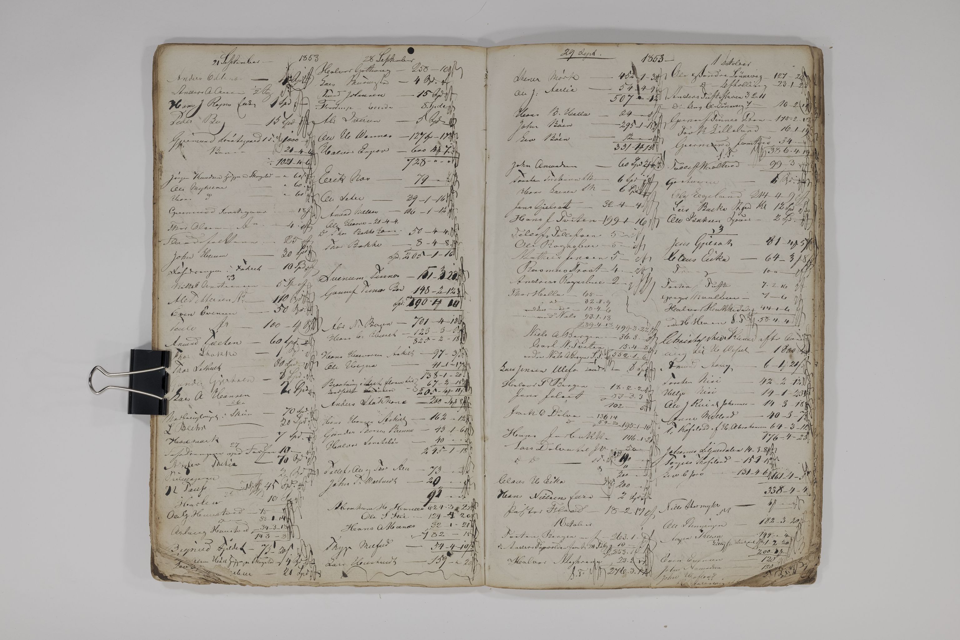 Blehr/ Kjellestad, TEMU/TGM-A-1212/R/Rc/L0005: Journal, 1851-1857, p. 29