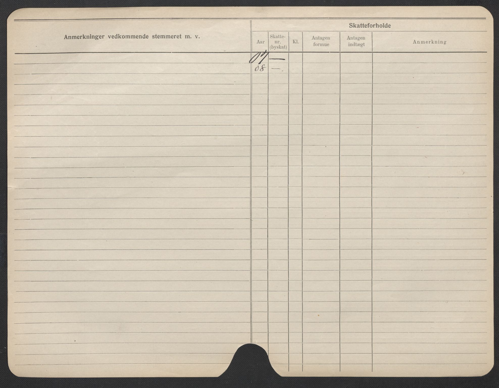 Oslo folkeregister, Registerkort, AV/SAO-A-11715/F/Fa/Fac/L0024: Kvinner, 1906-1914, p. 10b