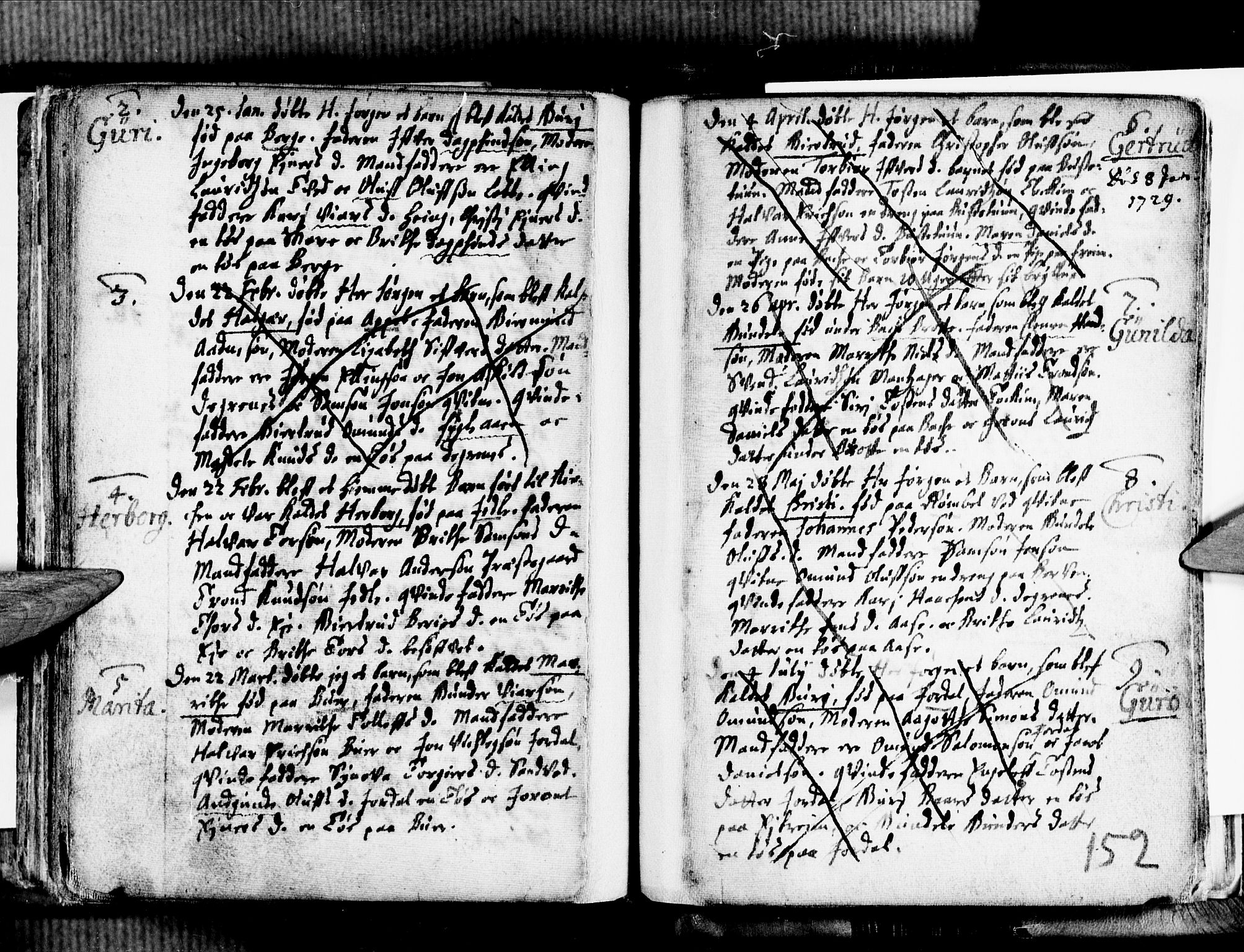 Ullensvang sokneprestembete, SAB/A-78701/H/Haa: Parish register (official) no. A 1 /3, 1676-1719, p. 152