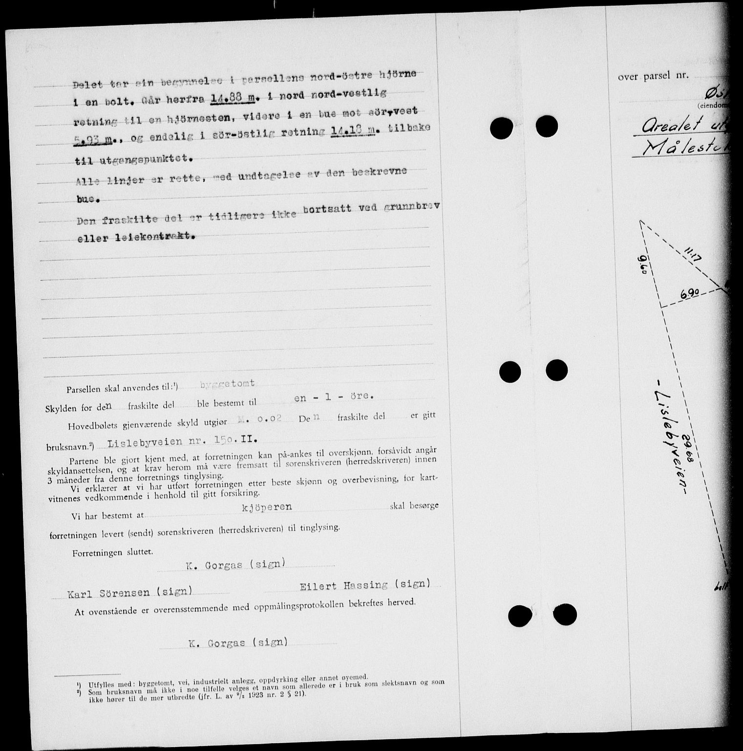 Onsøy sorenskriveri, SAO/A-10474/G/Ga/Gab/L0021: Mortgage book no. II A-21, 1947-1947, Diary no: : 3183/1947