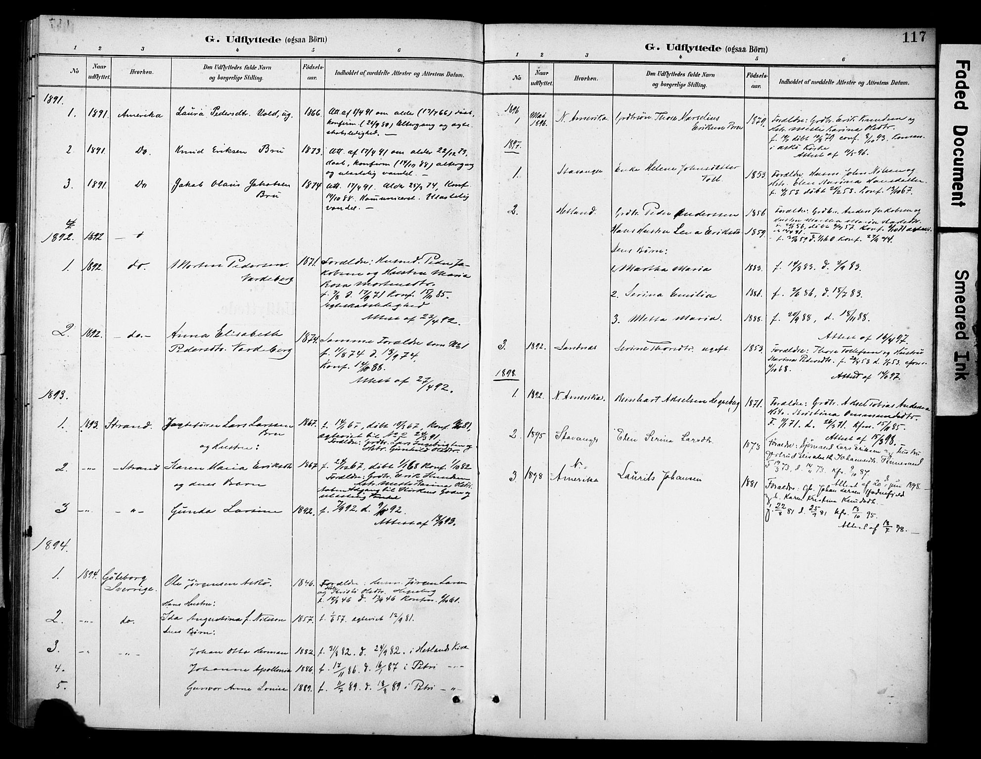 Rennesøy sokneprestkontor, AV/SAST-A -101827/H/Ha/Haa/L0015: Parish register (official) no. A 15, 1891-1908, p. 117